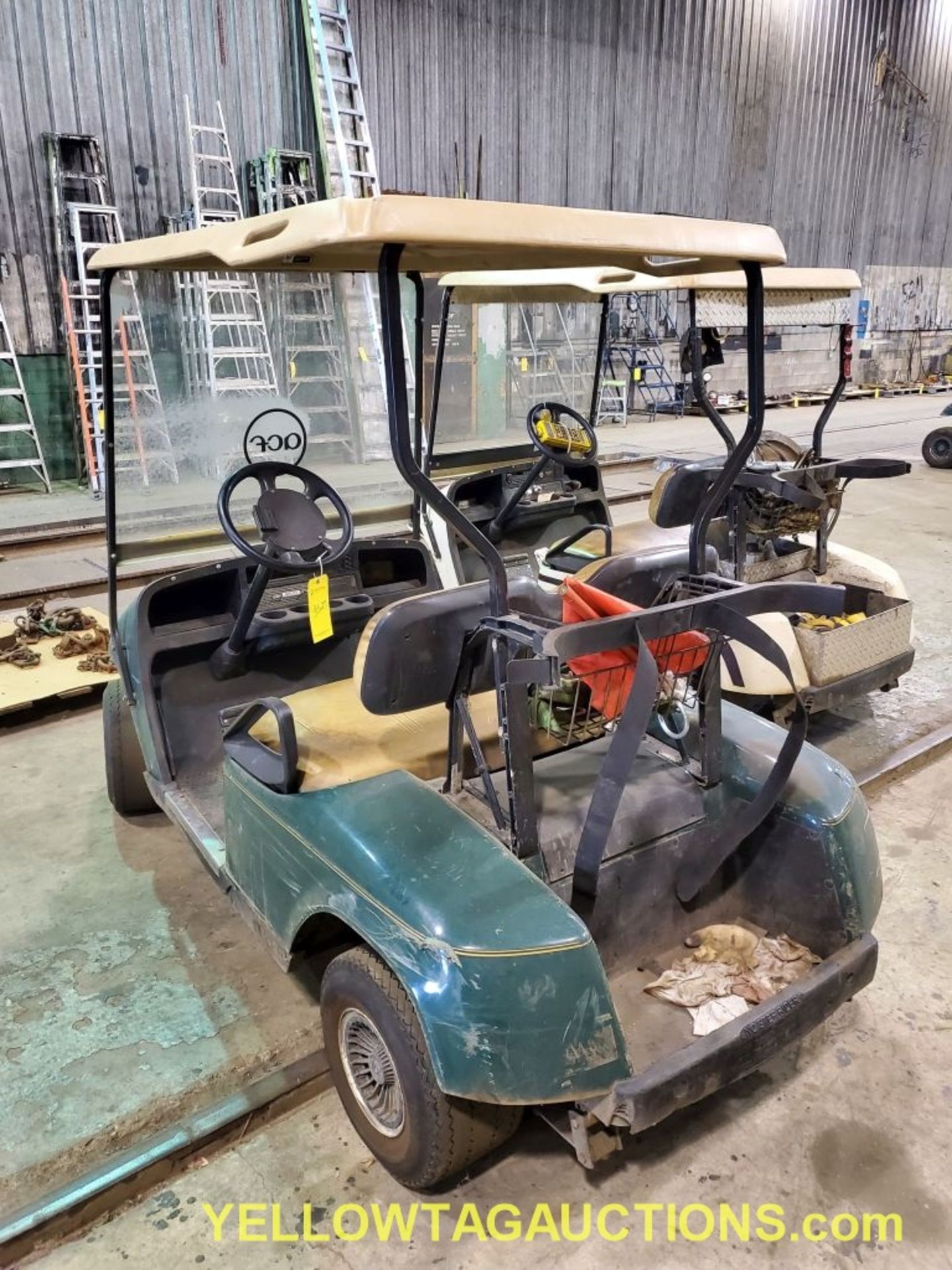 EZ GO TXT Gas Powered Golf Cart - Image 5 of 14