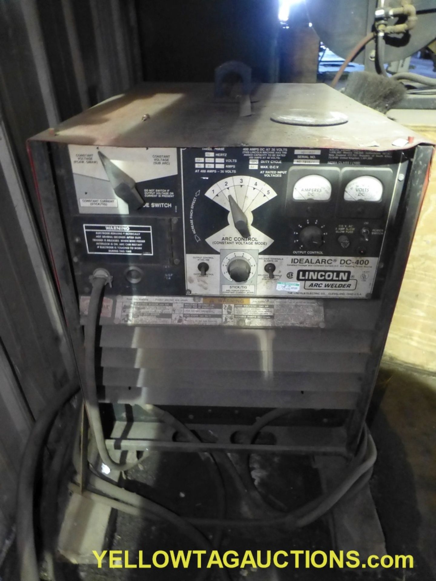 Lot of (2) Lincoln Welding Components | (1) Ideal Arc DC 600 Arc Welder; (1) Squirt Welder Wire Feed - Image 2 of 11