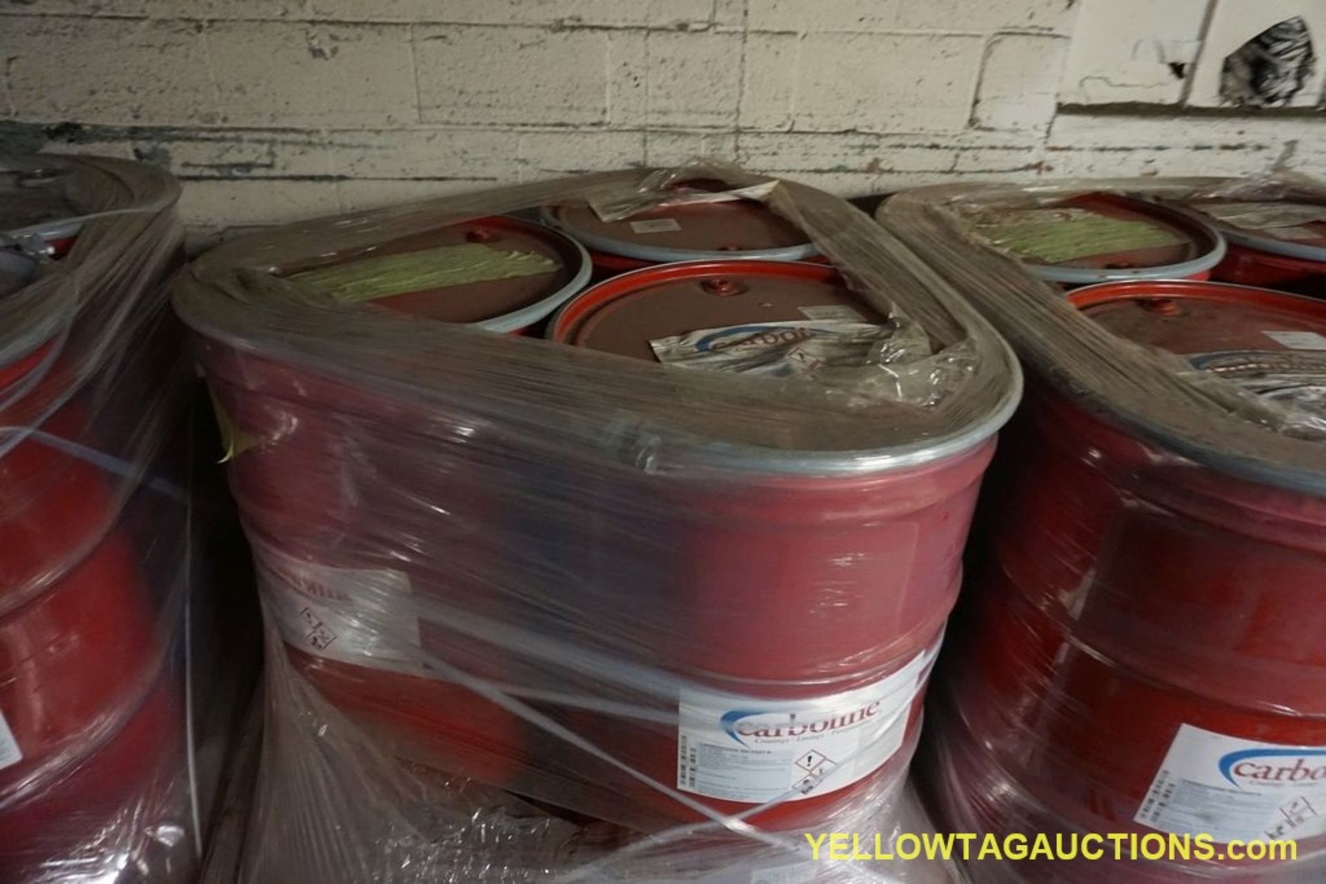 Lot of Approx. (36) 55 Gallon Drums of Carboline Coating | Includes: Black C900, Color 0908 - Image 7 of 15