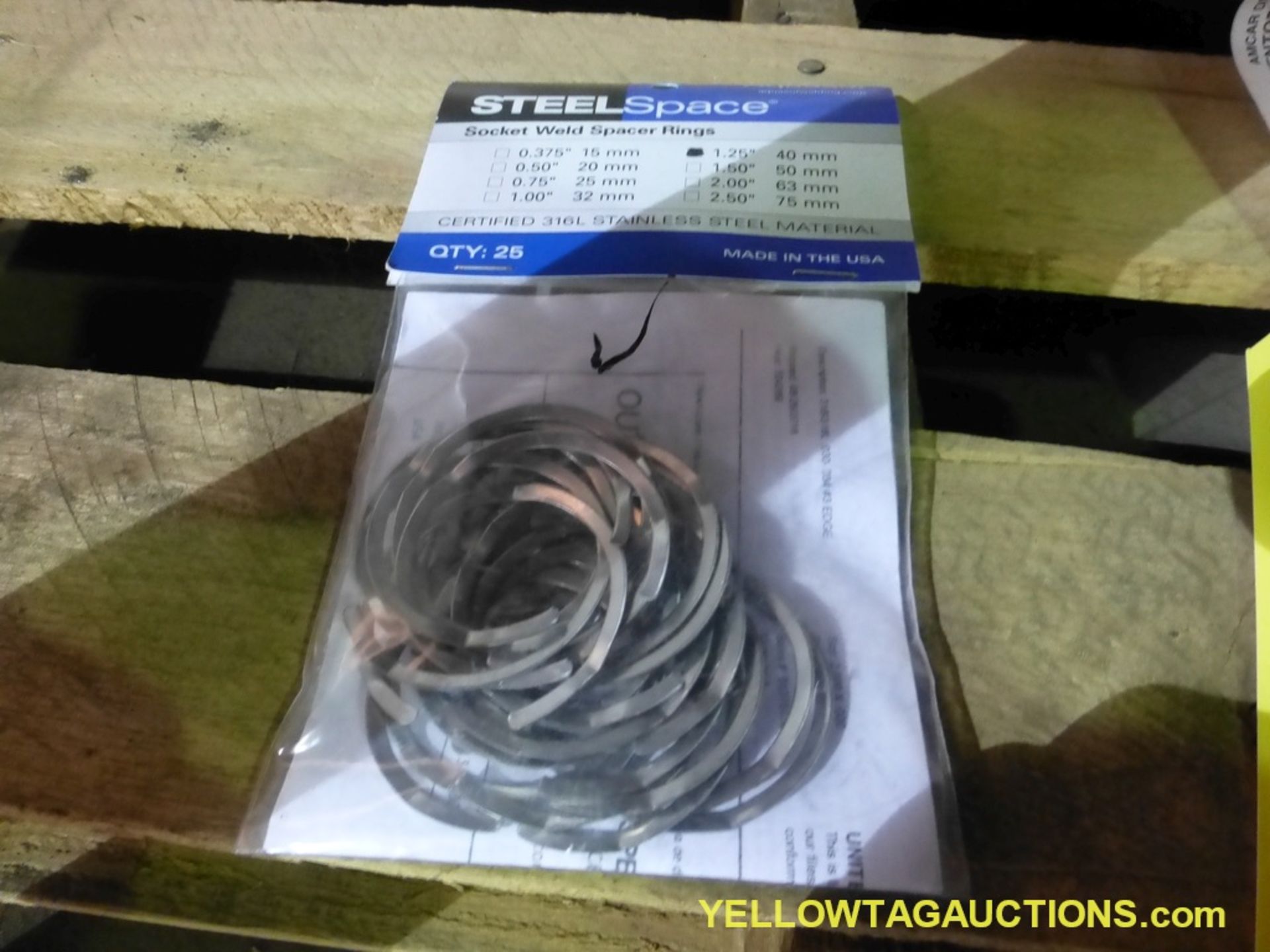 Lot of Assorted Aquasol Steel Space Contraction Rings | 1"; 3/8"; 3/4"; New Surplus - Image 4 of 7