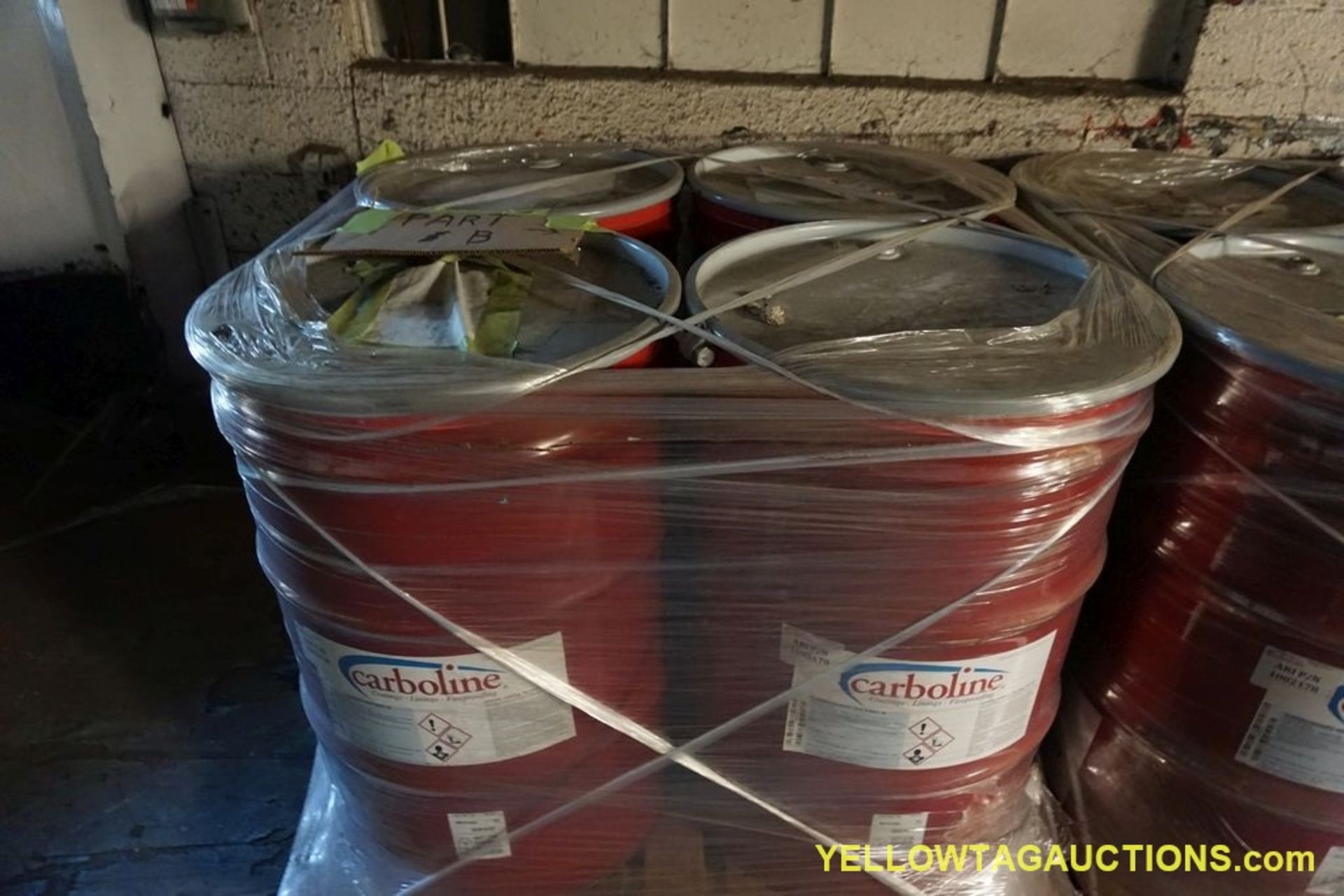 Lot of Approx. (36) 55 Gallon Drums of Carboline Coating | Includes: Black C900, Color 0908 - Image 9 of 15