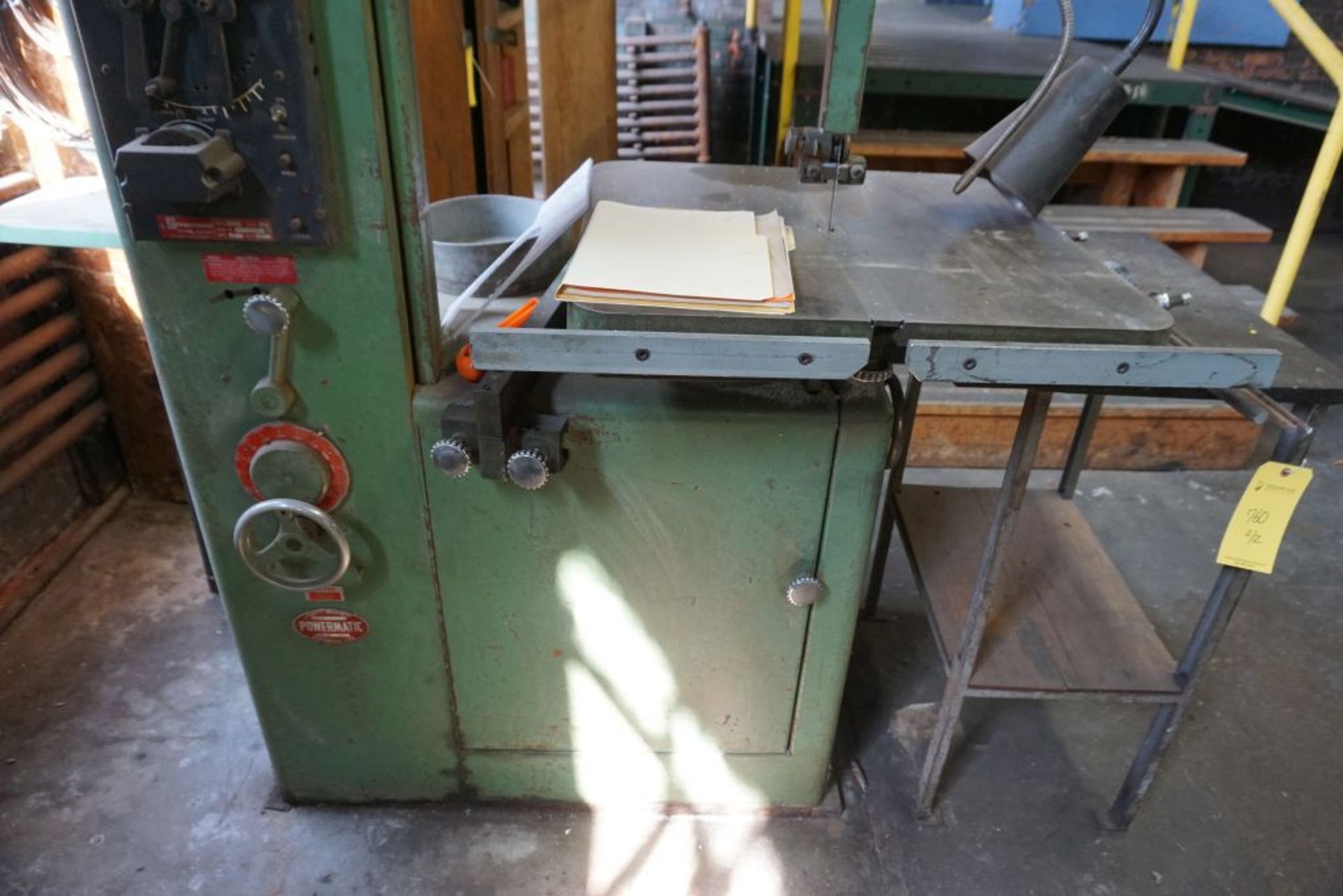 Powermatic 20" Vertical Bandsaw|Variable Speed; Blade Welder; 3PH|Lot Tag: 760 - Image 3 of 17