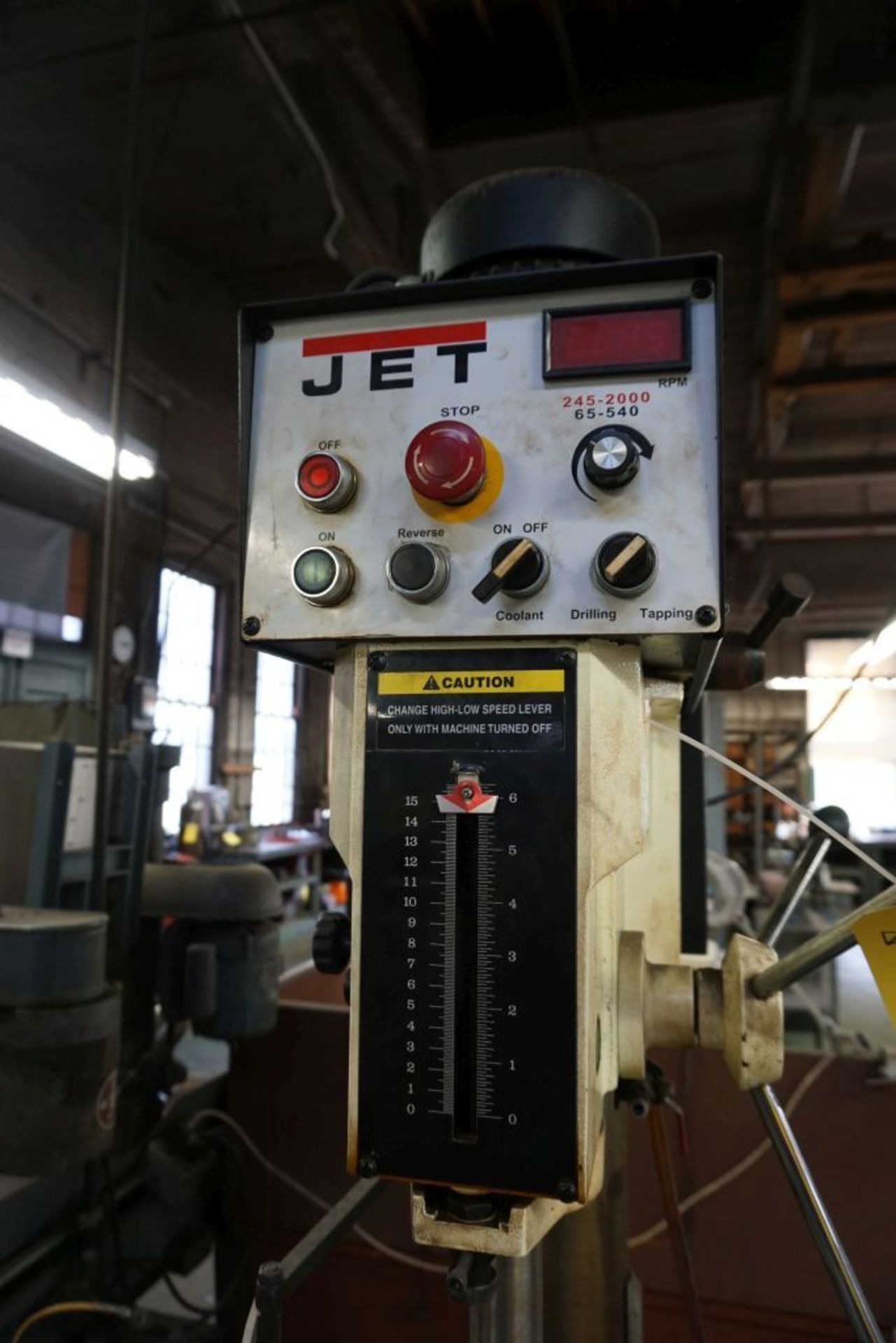 Jet JDP-20EVS 20" Variable Speed Drill Press|3PH|Lot Tag: 810 - Image 7 of 12