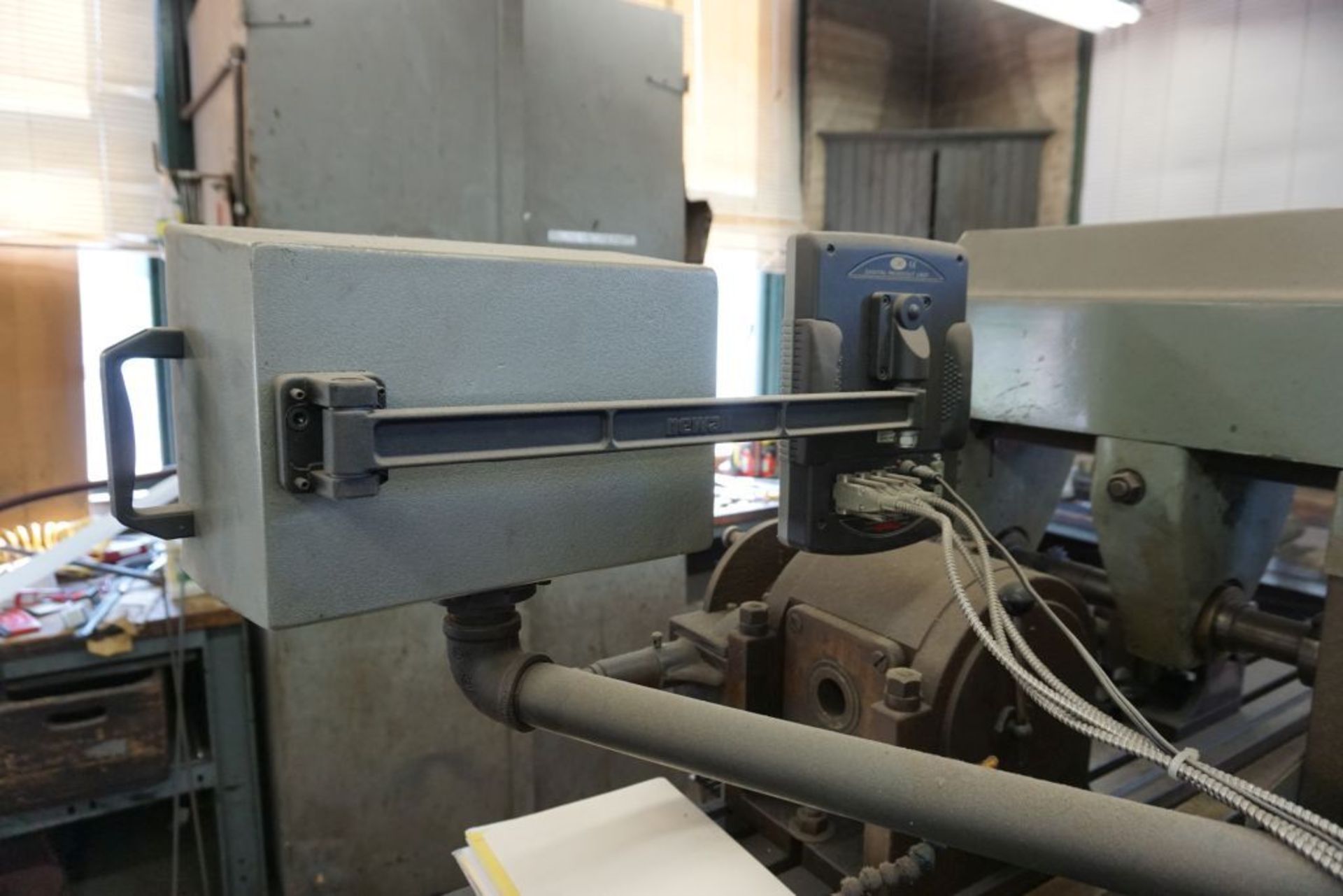 Sharp Horizontal Mill w/Vertical Head|Model No. VH25; 10" x 56" Table; Newall DRC; Dividing Head; - Image 9 of 26