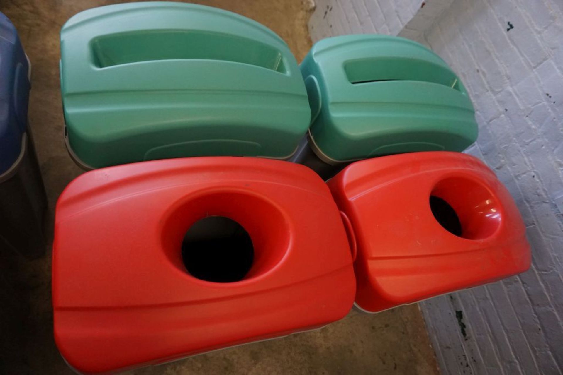 Lot of (6) Recycling/Waste Bins|Lot Tag: 846 - Image 3 of 3