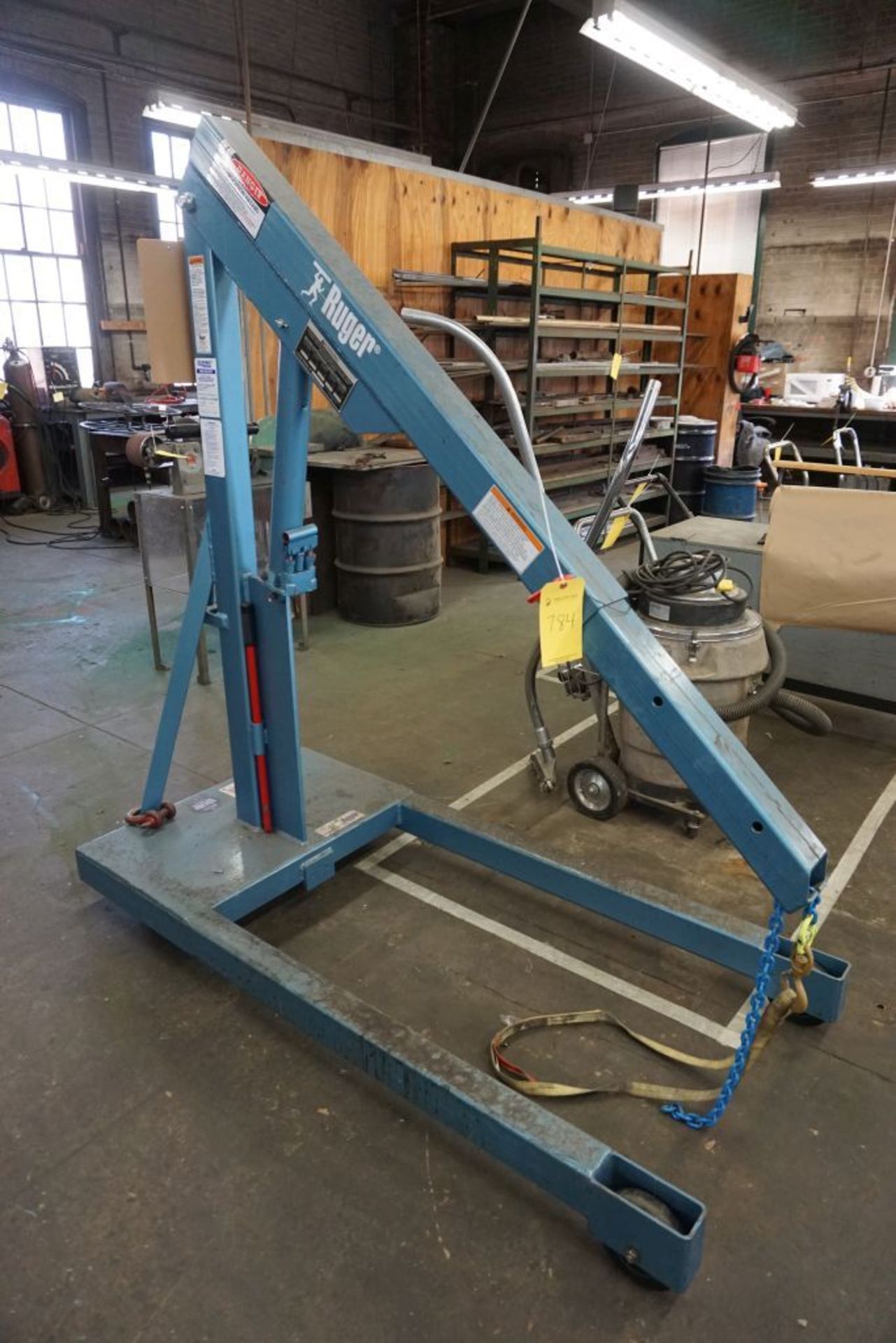 Ruger Boom Lift|2000 lb Capacity|Lot Tag: 784