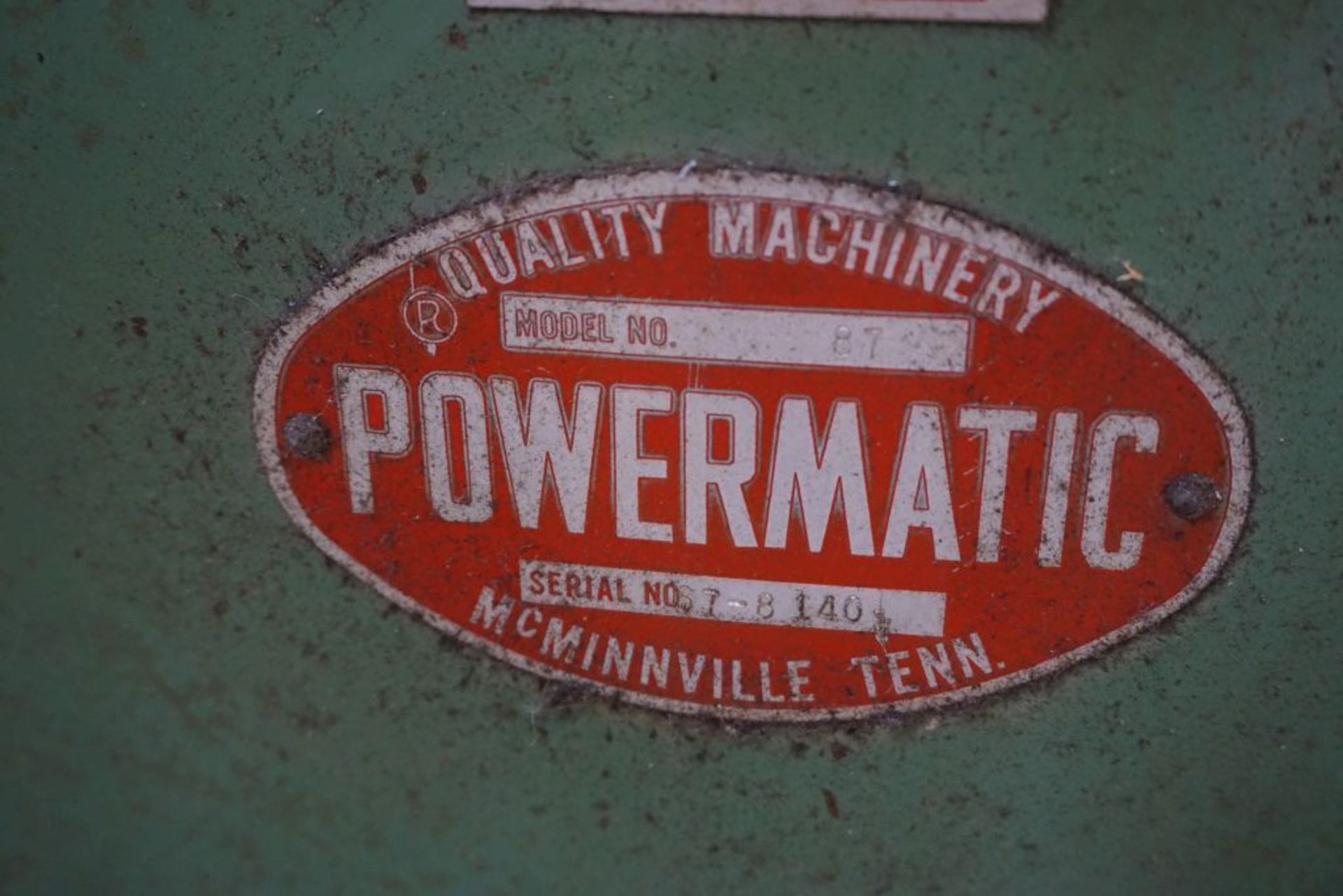 Powermatic 20" Vertical Bandsaw|Variable Speed; Blade Welder; 3PH|Lot Tag: 760 - Image 12 of 17