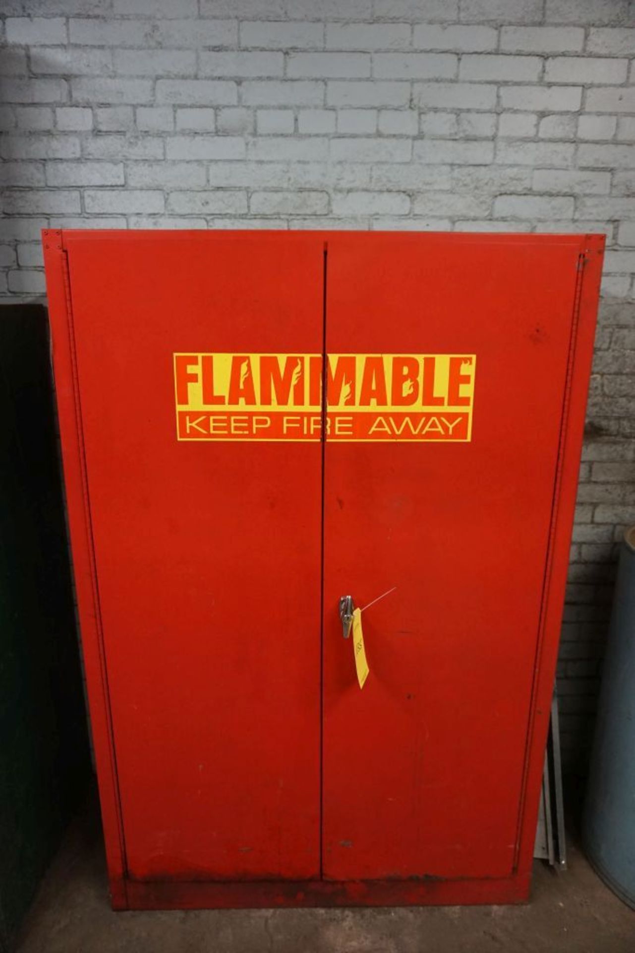 Flammable Storage Cabinet|Lot Tag: 1035