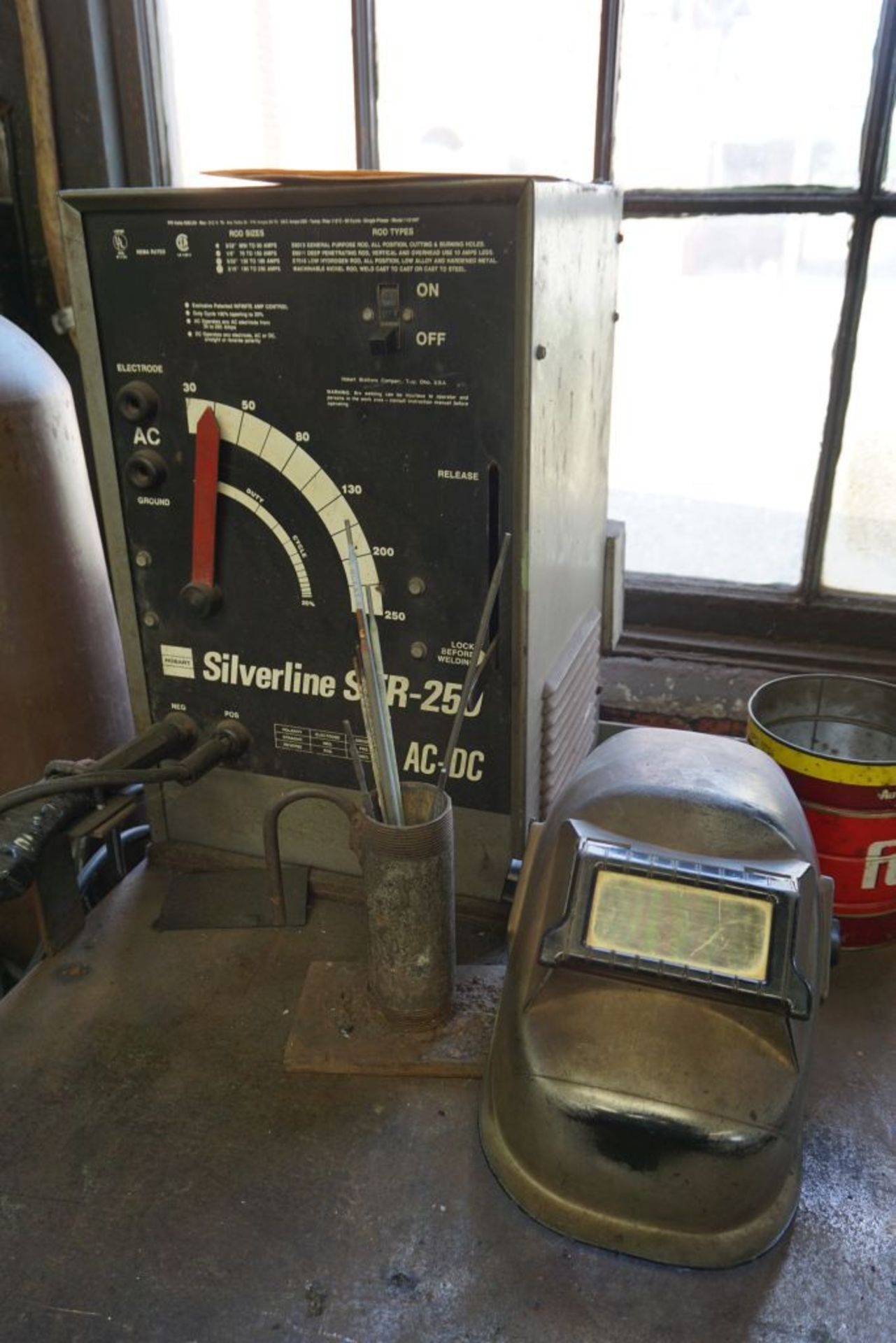 Lot of (2) Welders|Includes:; Hobart Silverline STR-250; Marquette AC Arc Welder|Lot Tag: 800