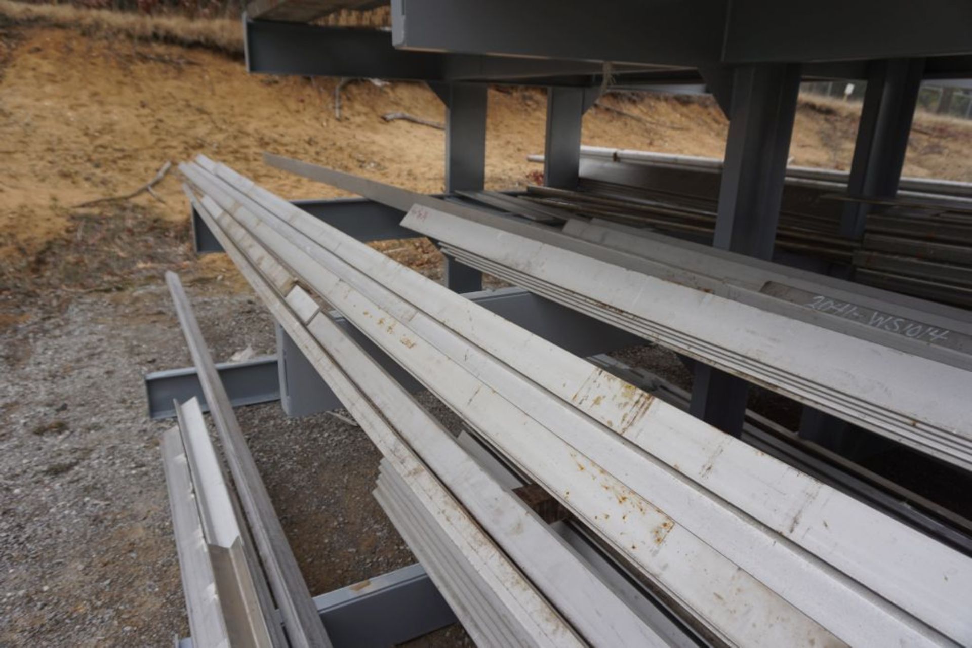 Rack of Assorted Stainless Steel Pipes & Bars - Image 6 of 46