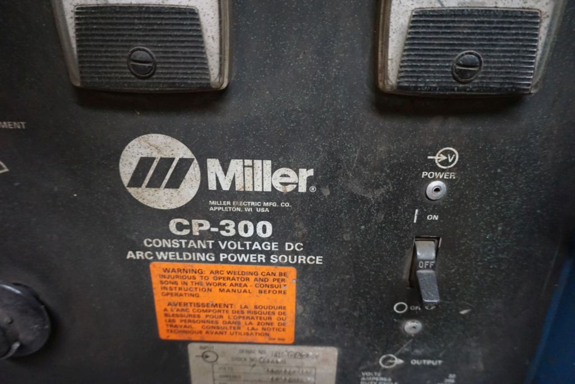 Miller CP-300 Constant Voltage DC Welder with Wire Feeder|Miller S-52E Wire Feeder - Bild 7 aus 11