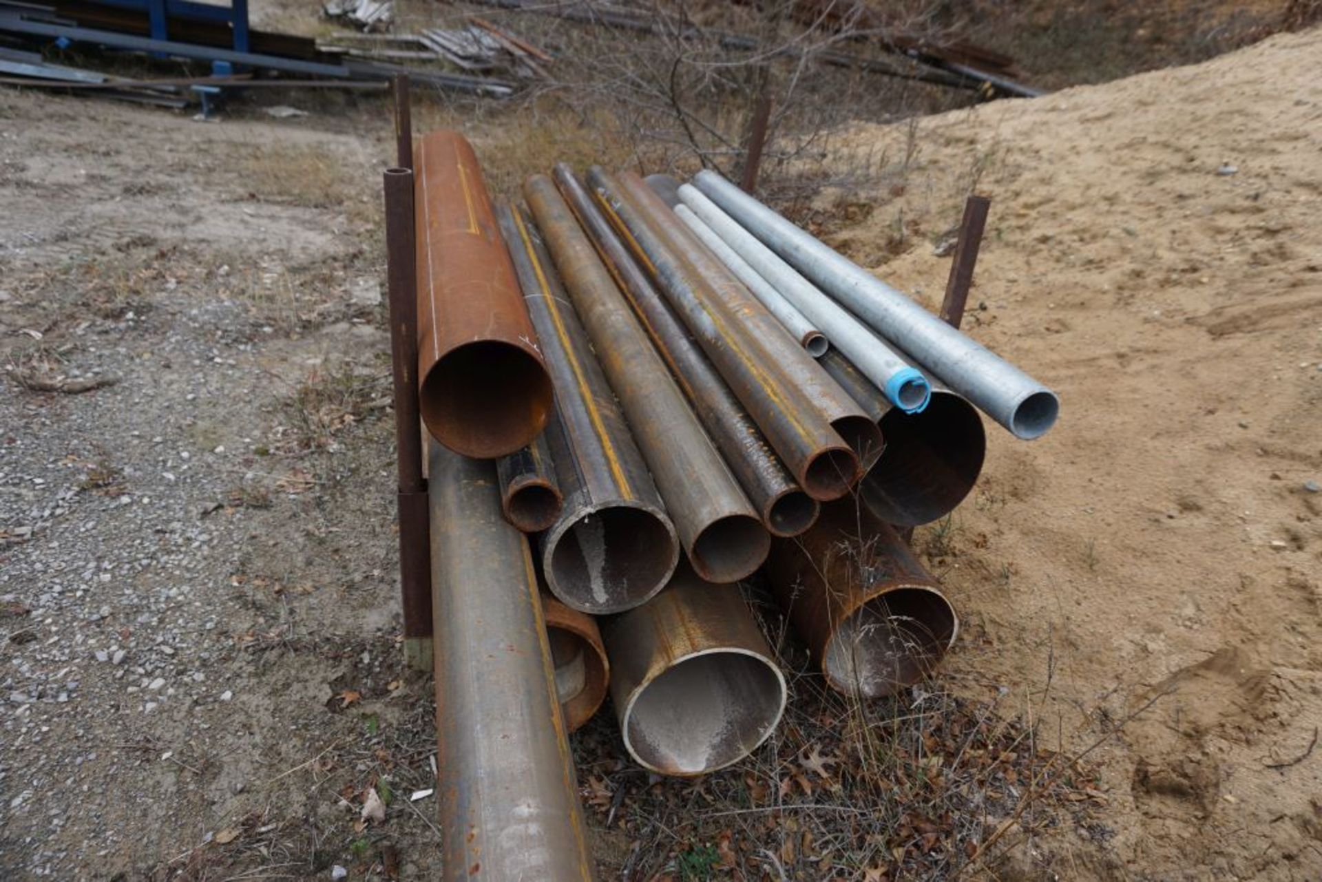 Rack of Assorted Stainless Steel Pipes & Bars - Image 44 of 46