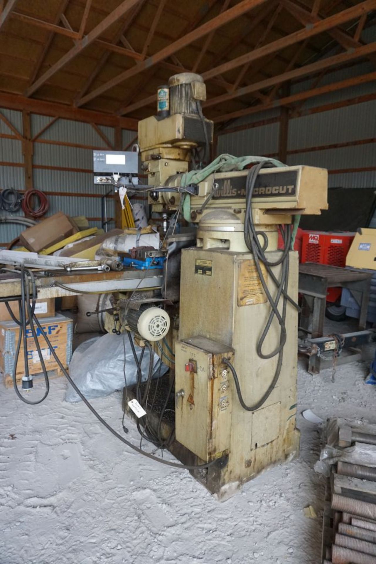 Willis Microcut Mill w/Newall Sapphire Pro Interface|Model No. 5000VS; S/N: 970141S; 5 HP Variable - Image 4 of 24