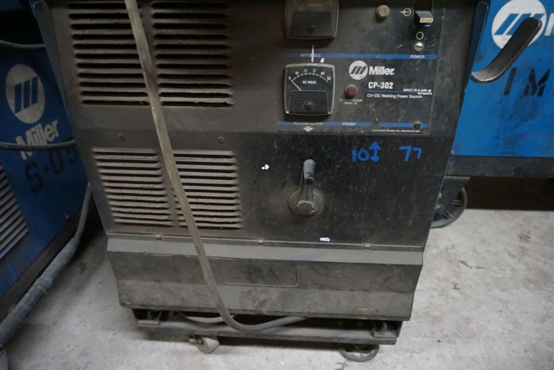 Miller CP-302 CV DC Welder with Wire Feeder|Miller 22A 24V Wire Feeder - Image 3 of 13