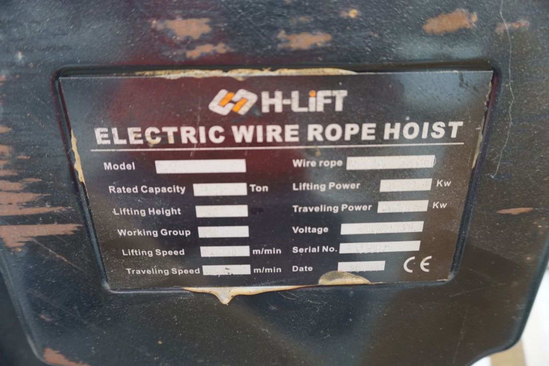 Hi-Lift 10 Ton Electric Wire Rope Hoist - Bild 6 aus 10