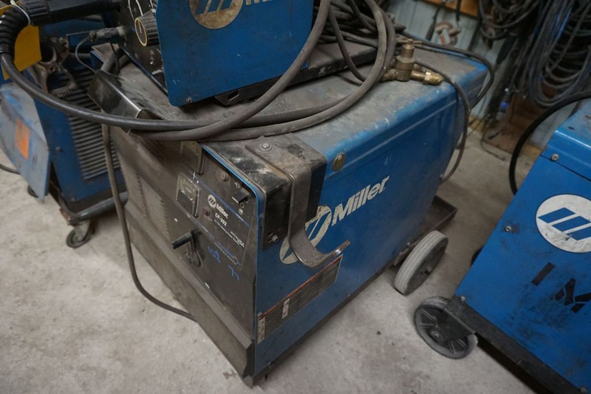 Miller CP-302 CV DC Welder with Wire Feeder|Miller 22A 24V Wire Feeder - Image 2 of 13