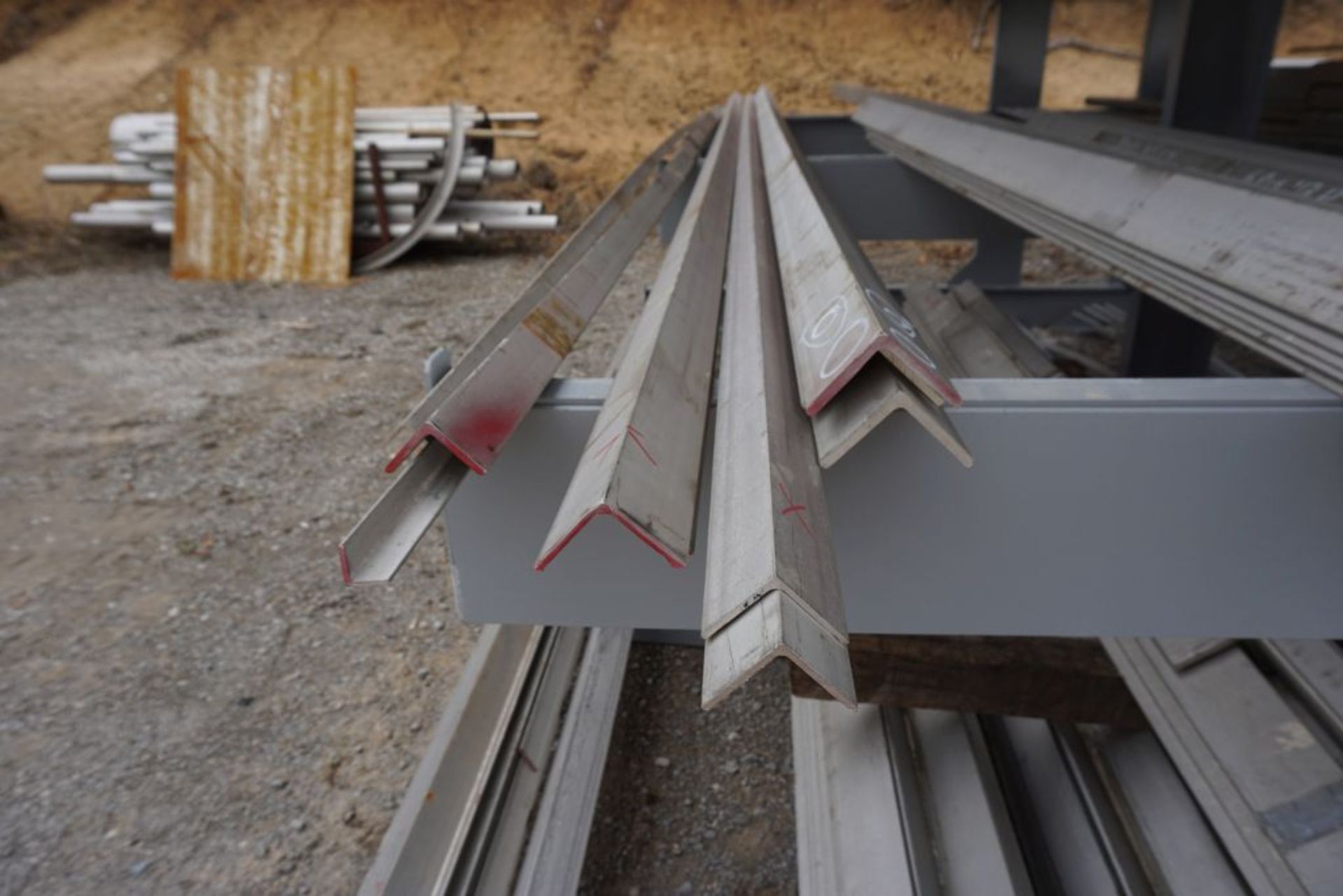 Rack of Assorted Stainless Steel Pipes & Bars - Image 3 of 46