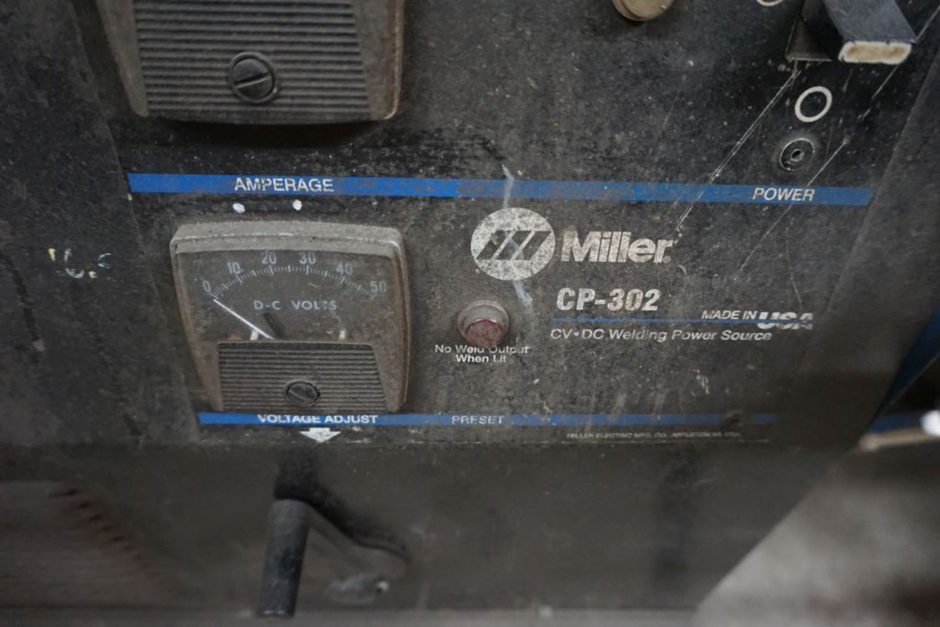 Miller CP-302 CV DC Welder with Wire Feeder|Miller 22A 24V Wire Feeder - Image 5 of 11