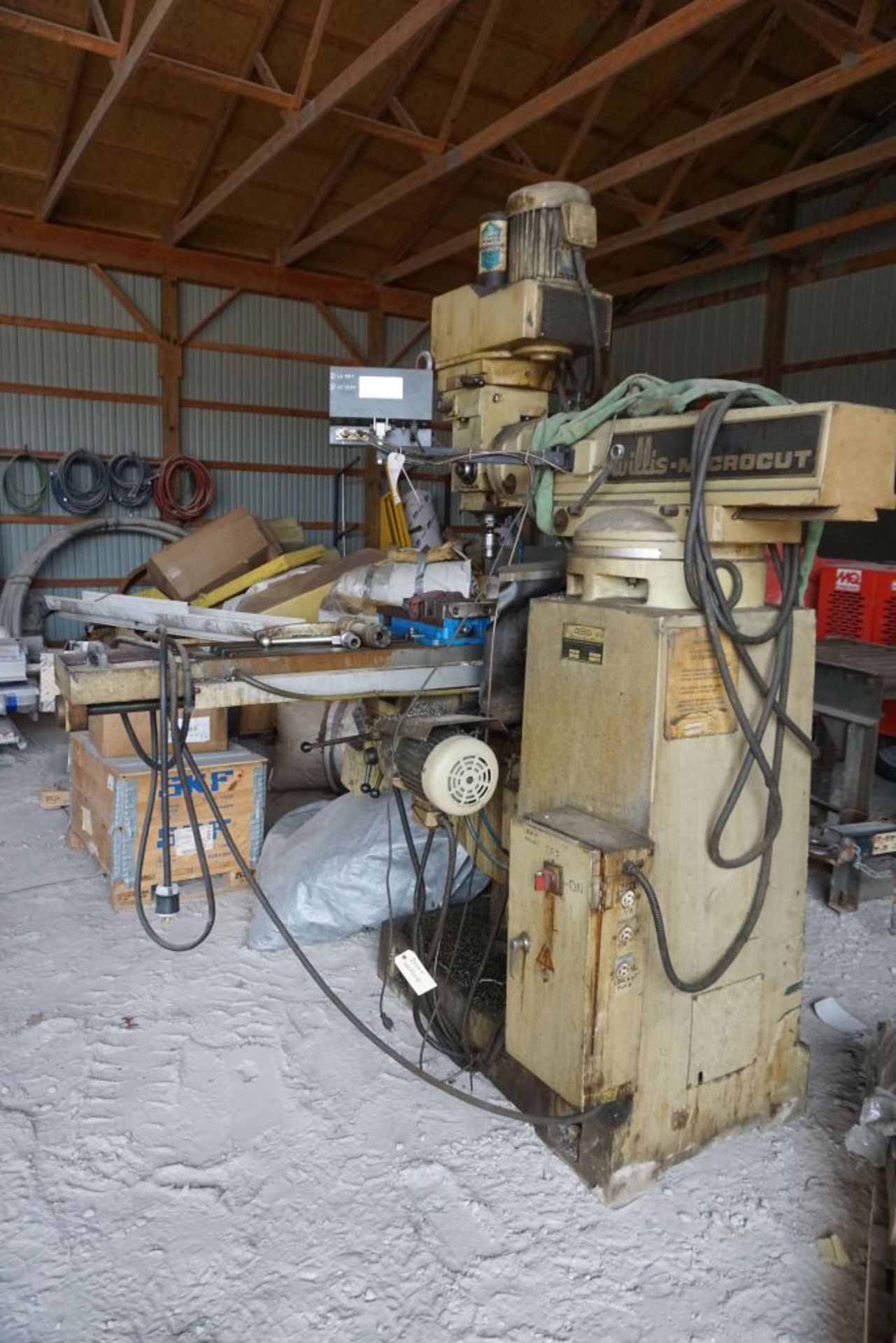 Willis Microcut Mill w/Newall Sapphire Pro Interface|Model No. 5000VS; S/N: 970141S; 5 HP Variable - Image 3 of 24