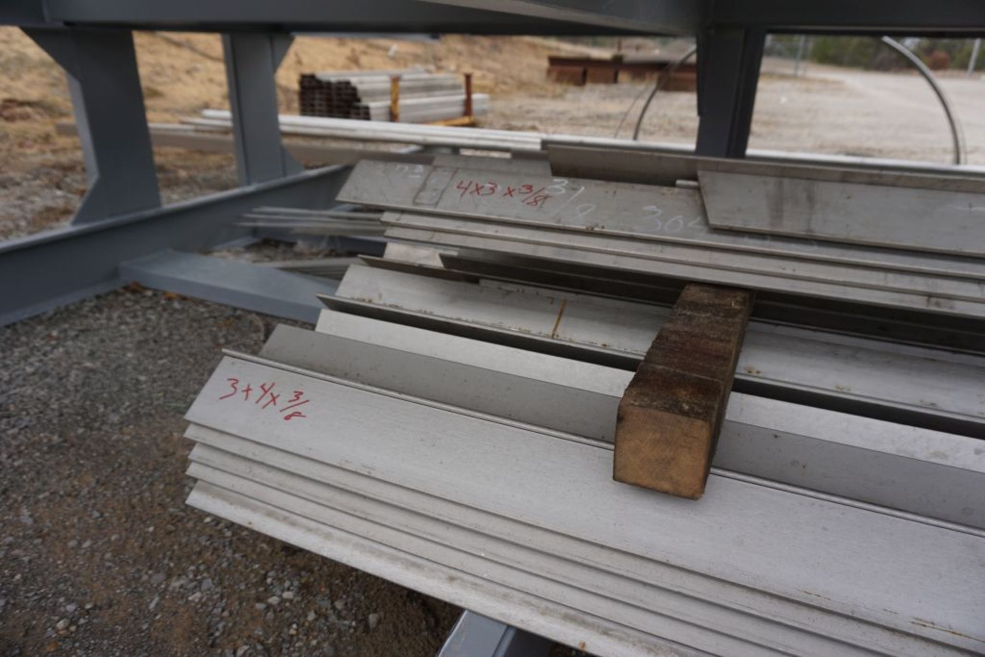 Rack of Assorted Stainless Steel Pipes & Bars - Image 14 of 46