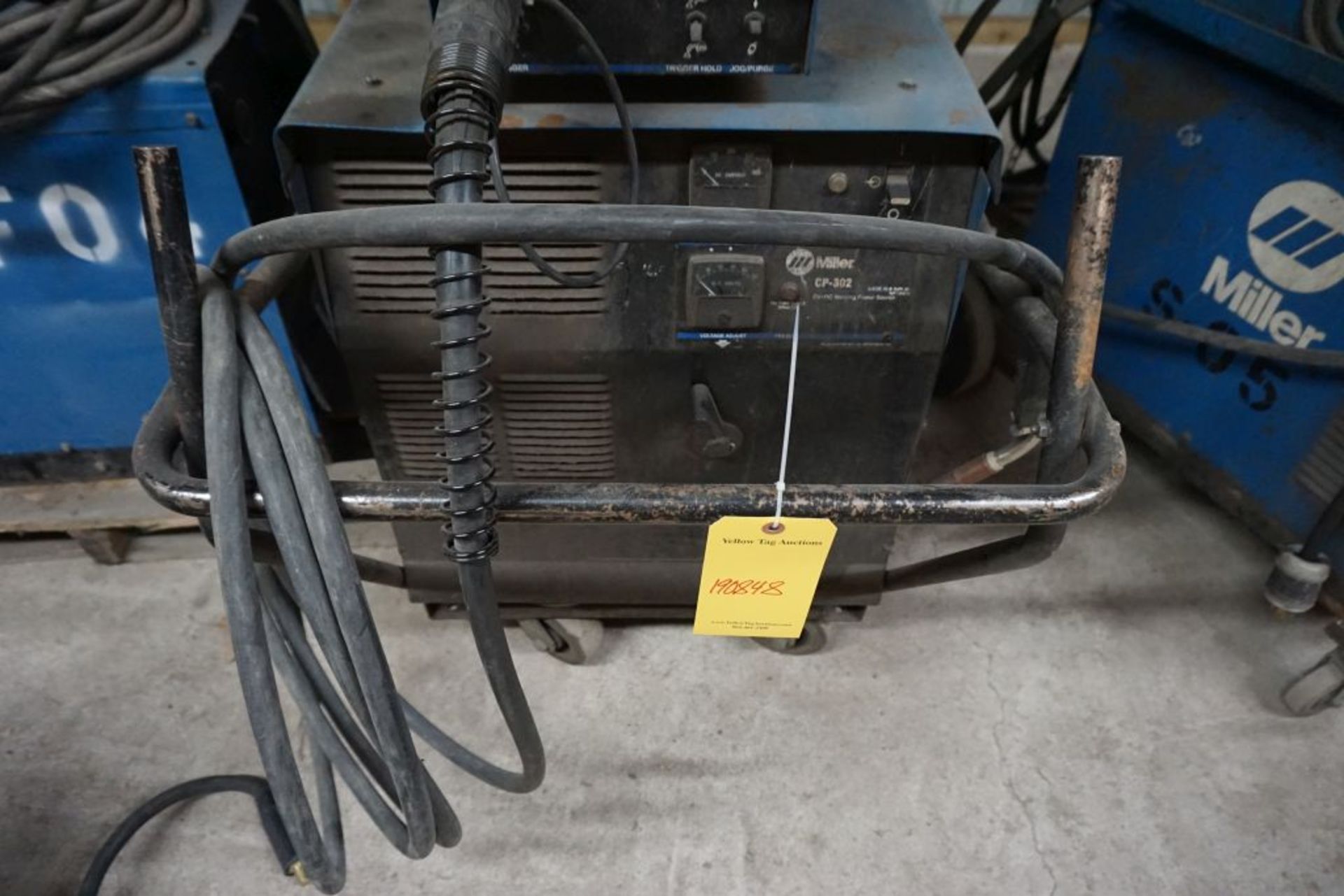 Miller CP-302 CV DC Welder with Wire Feeder|Miller 22A 24V Wire Feeder - Image 2 of 11