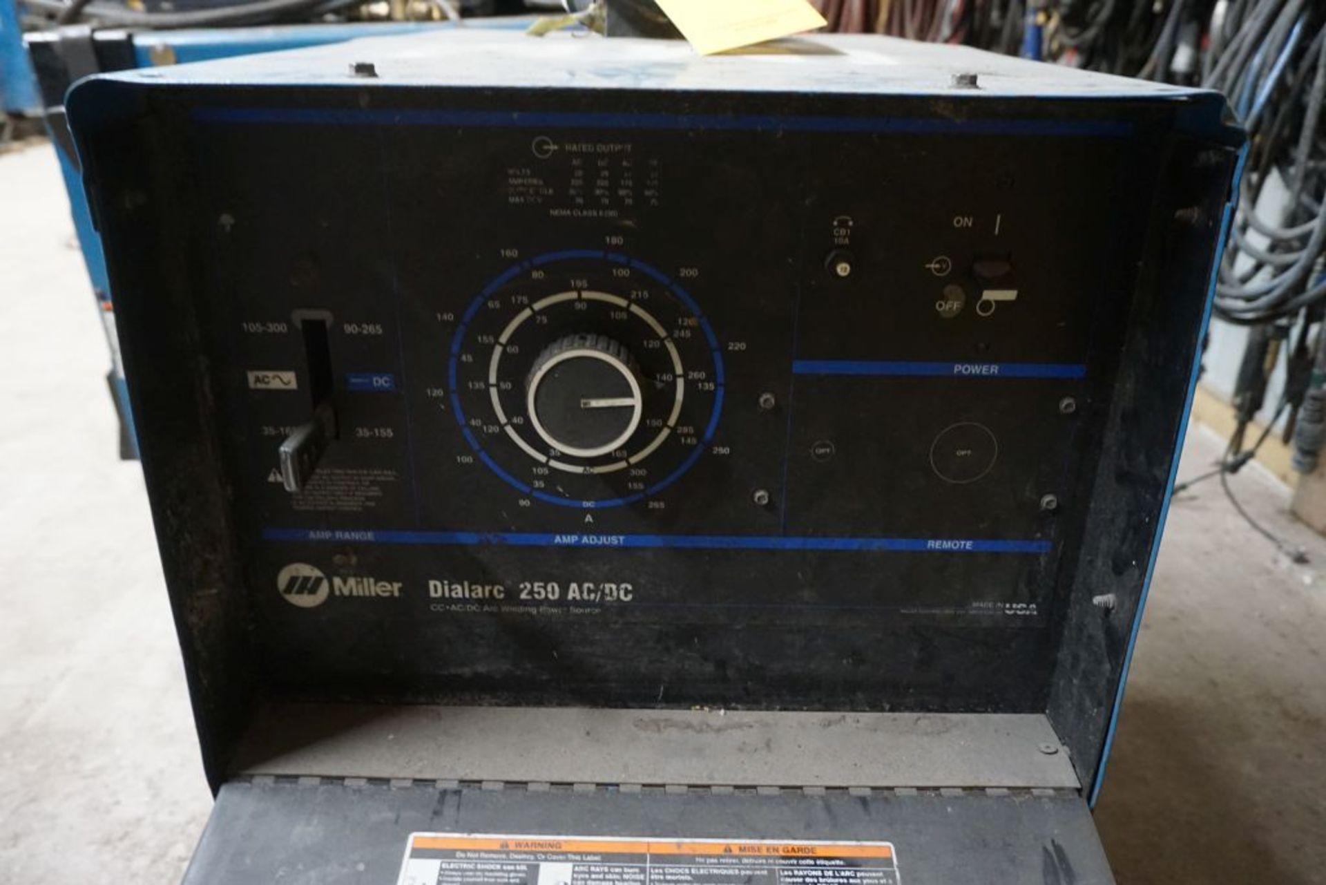 Miller Dialarc 250 AC/DC Welder - Image 4 of 11