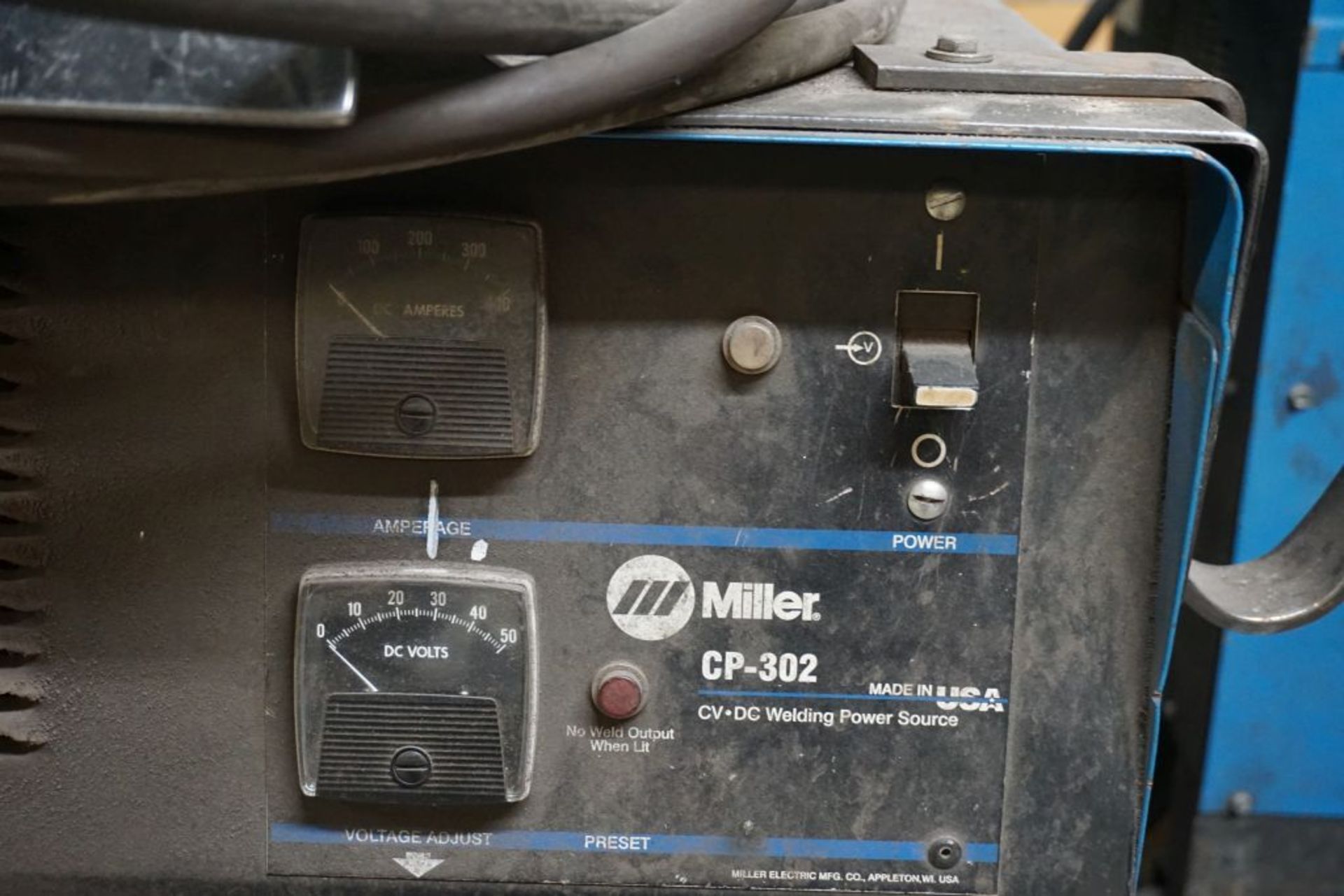 Miller CP-302 CV DC Welder with Wire Feeder|Miller 22A 24V Wire Feeder - Image 5 of 13