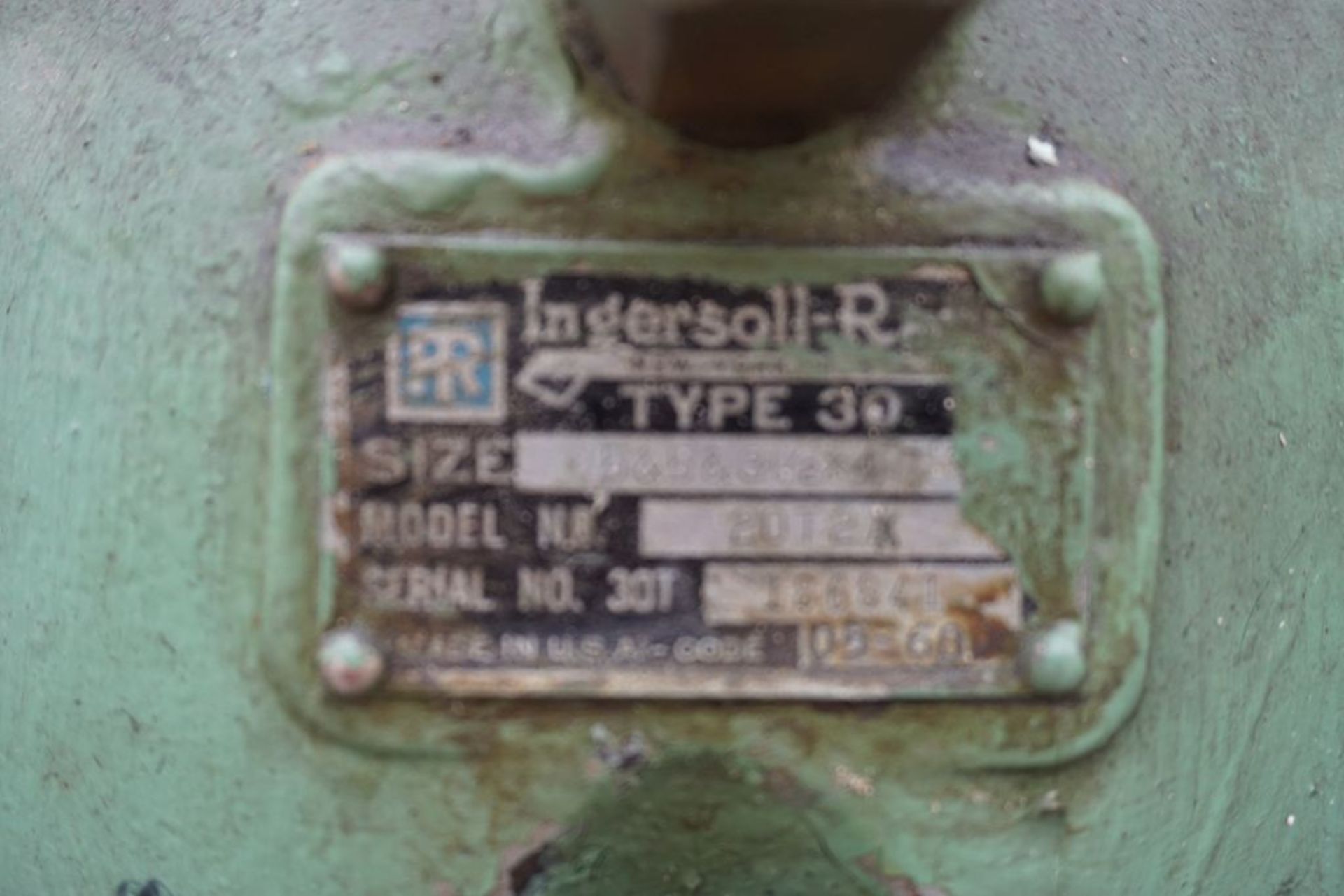 Ingersoll Rand Type 30 (2) Stage Industrial Air Compressor|Model No. 20T2A - Bild 14 aus 16