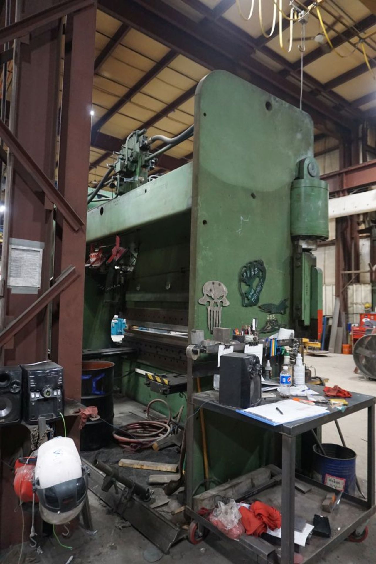 Cincinnati H Series Hydraulic Press Brake w/Autobend 7 Interface|Serial No. 40740; 300 Ton x 12'; - Bild 5 aus 37