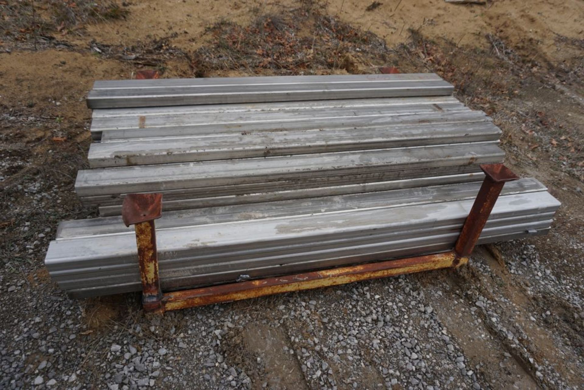 Rack of Assorted Stainless Steel Pipes & Bars - Image 35 of 46