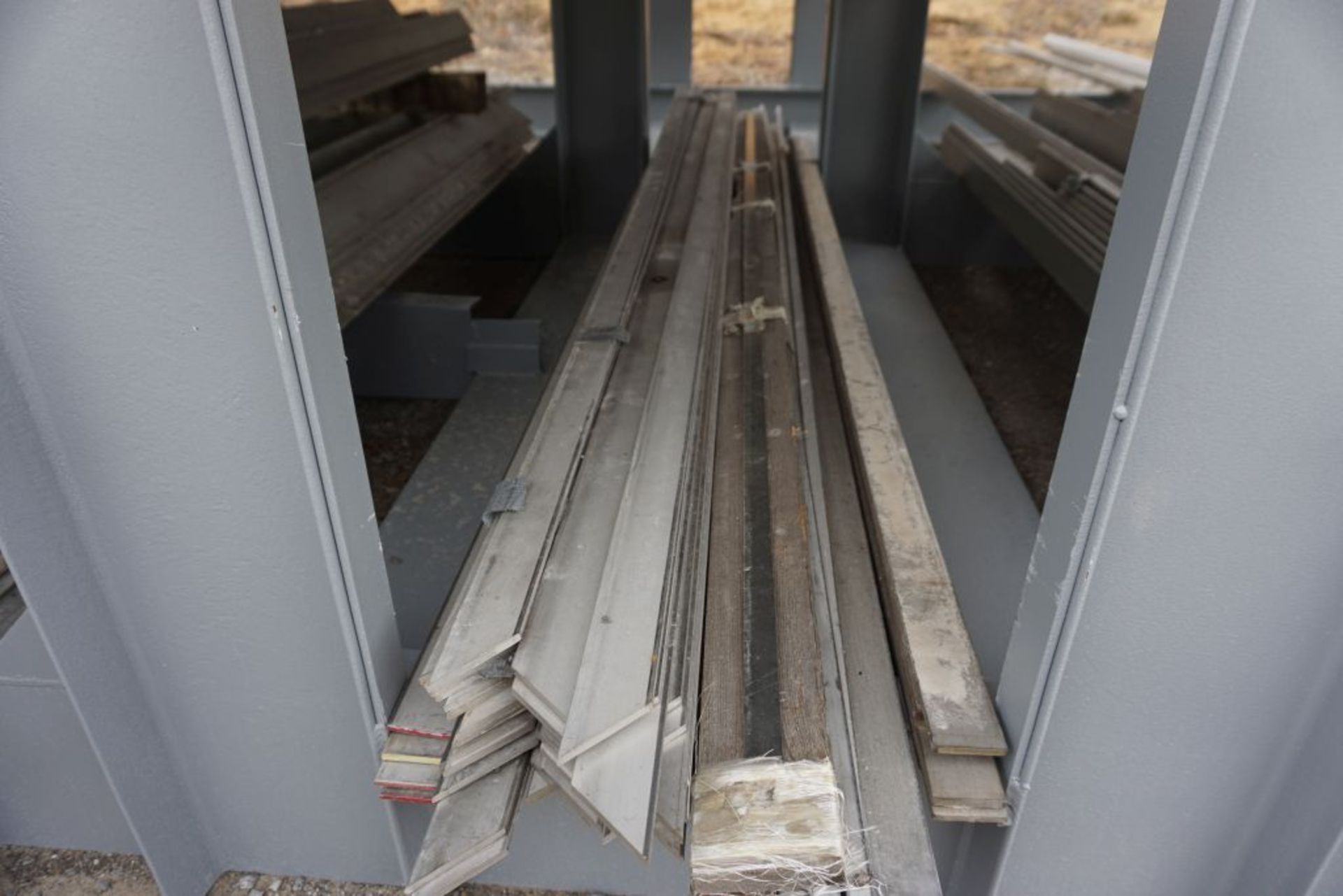 Rack of Assorted Stainless Steel Pipes & Bars - Image 16 of 46