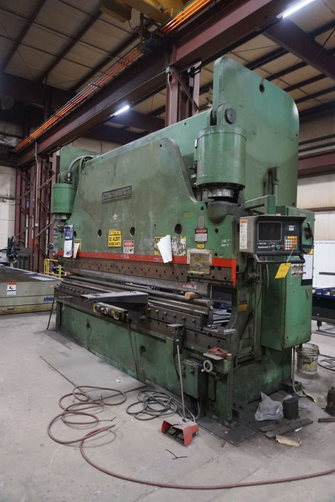 Cincinnati H Series Hydraulic Press Brake w/Autobend 7 Interface|Serial No. 40740; 300 Ton x 12'; - Image 2 of 37