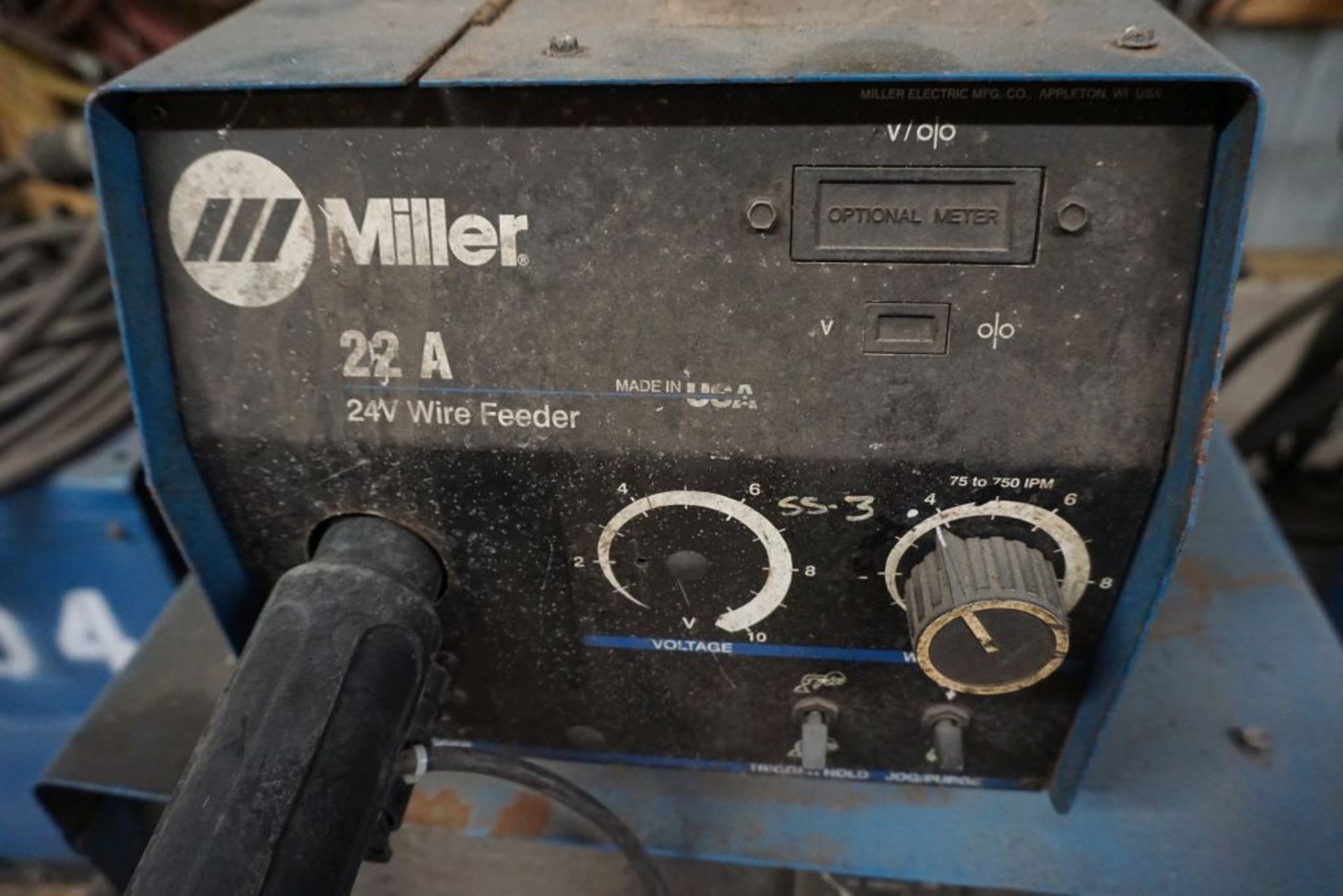 Miller CP-302 CV DC Welder with Wire Feeder|Miller 22A 24V Wire Feeder - Image 6 of 11