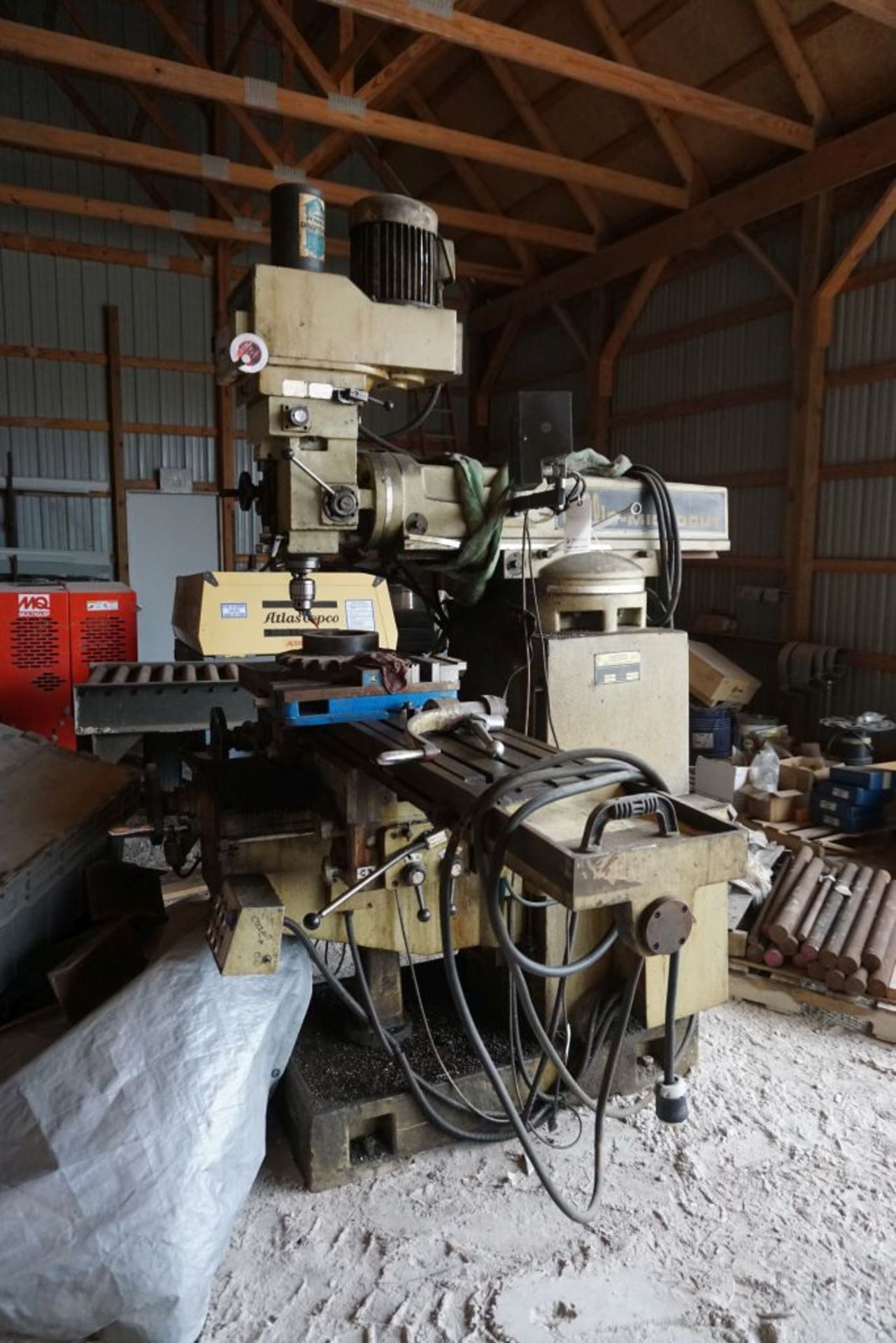 Willis Microcut Mill w/Newall Sapphire Pro Interface|Model No. 5000VS; S/N: 970141S; 5 HP Variable - Bild 2 aus 24