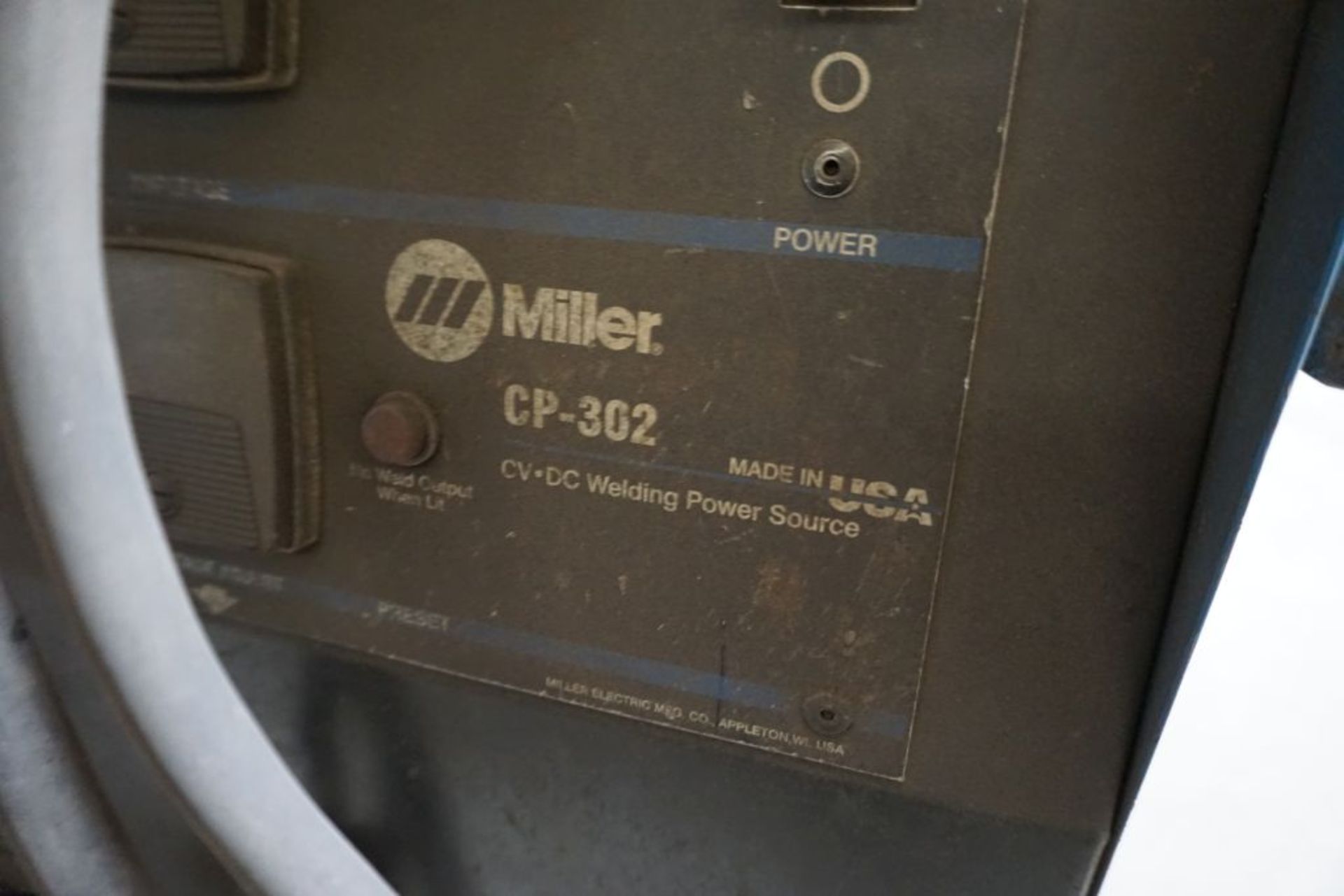 Miller CP-302 Welder with Wire Feeder|Miller S-52E 115 Constant Speed Wire Feeder - Image 6 of 11