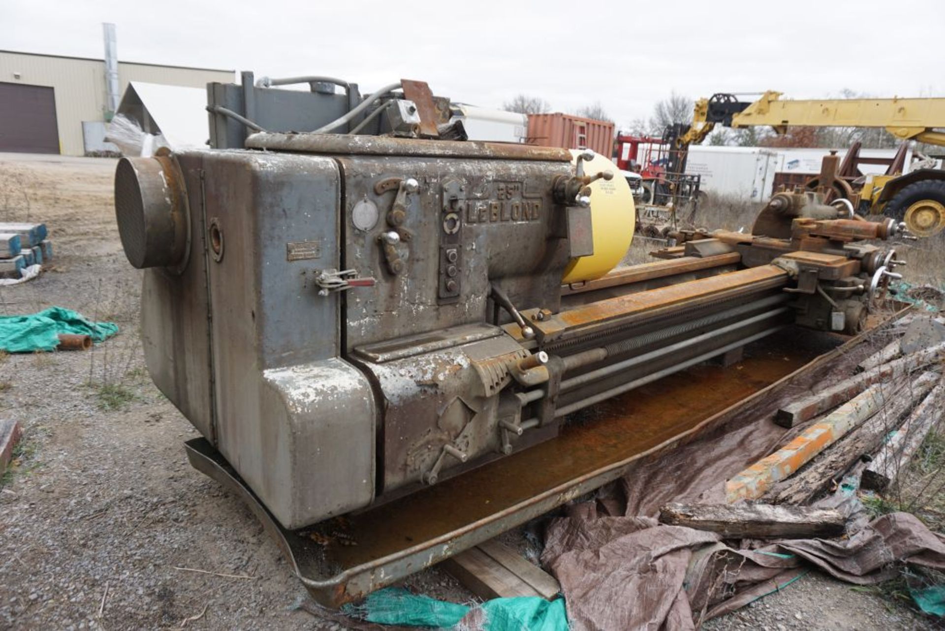 Leblond 25'' Lathe|8' Between Centers; Steady Rest; Taper Attachment; Delco AC Motor:; Model No. B- - Bild 13 aus 26