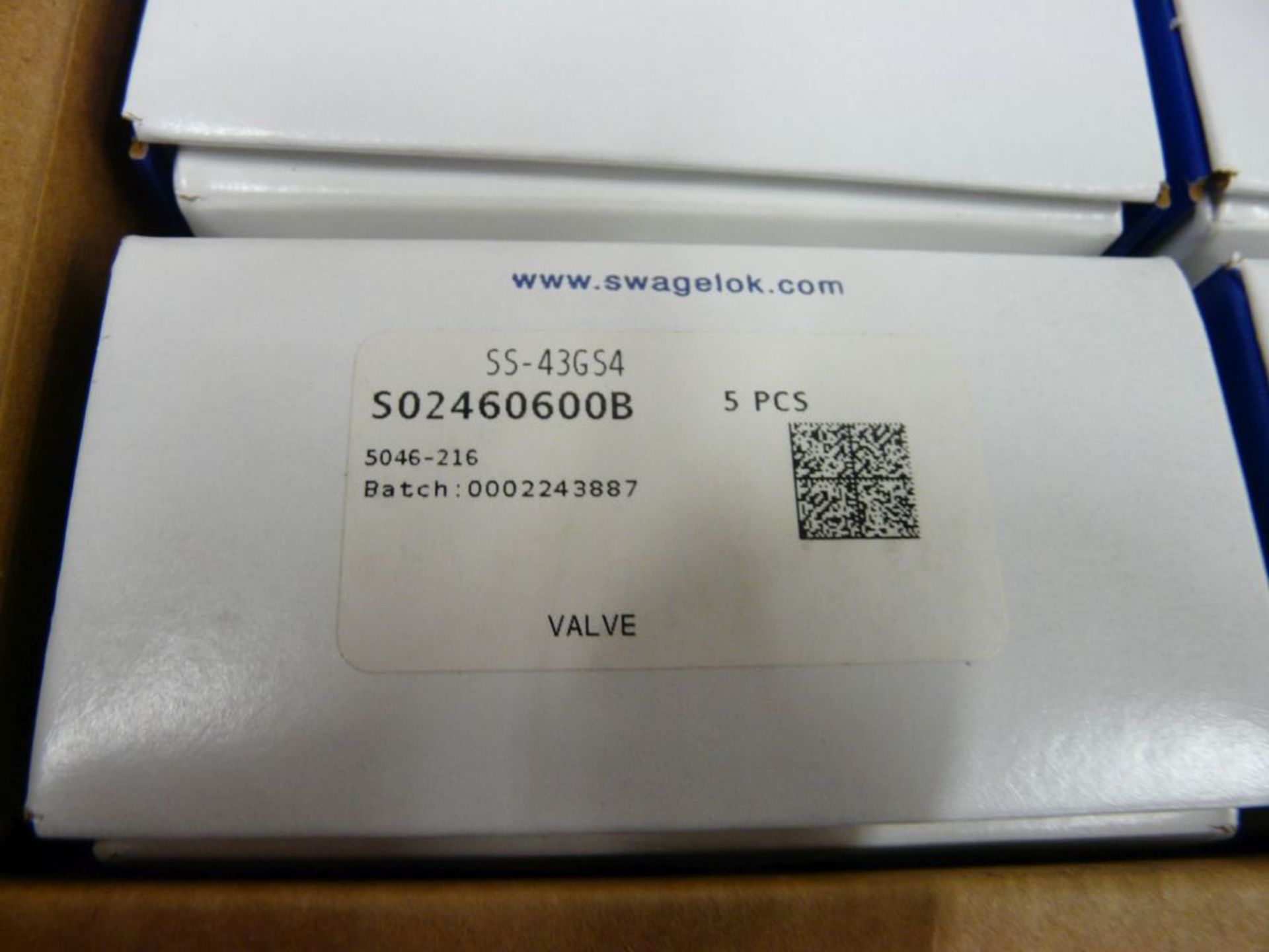 Lot of (50) Swagelok Valves|Part No. SS-43GS4 - Image 4 of 4