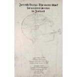 BEUYS, Joseph (*1921 Krefeld †1986 Düsseldorf), Plakat/ Offset, "Joseph Beuys: The Secret Block