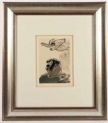 CHAGALL, Marc, "La prière", Original-Lithografie, 23 x 15,5, nummeriert 172/250, aus der Serie ¨