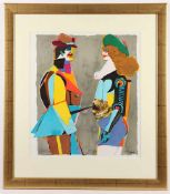 LINDNER, Richard, "Sophistication", Original-Lithografie, 48 x 42, 1975, im Stein signiert, R.