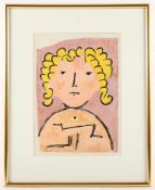 KLEE, Paul, "Tête d'enfant", Farblithografie, 32 x 23, Verve 5-6, vol.2, Mourlot Tériade, Paris,