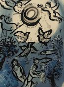 CHAGALL, Marc, "Die Schöpfung", Original-Farblithografie, 34,5 x 26, Bibel, Edition Verve,