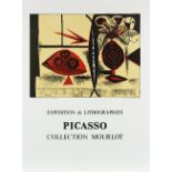 PICASSO, Pablo, Plakat Collection Mourlot, Farblithografie, 76 x 54, 1988, ungerahmt