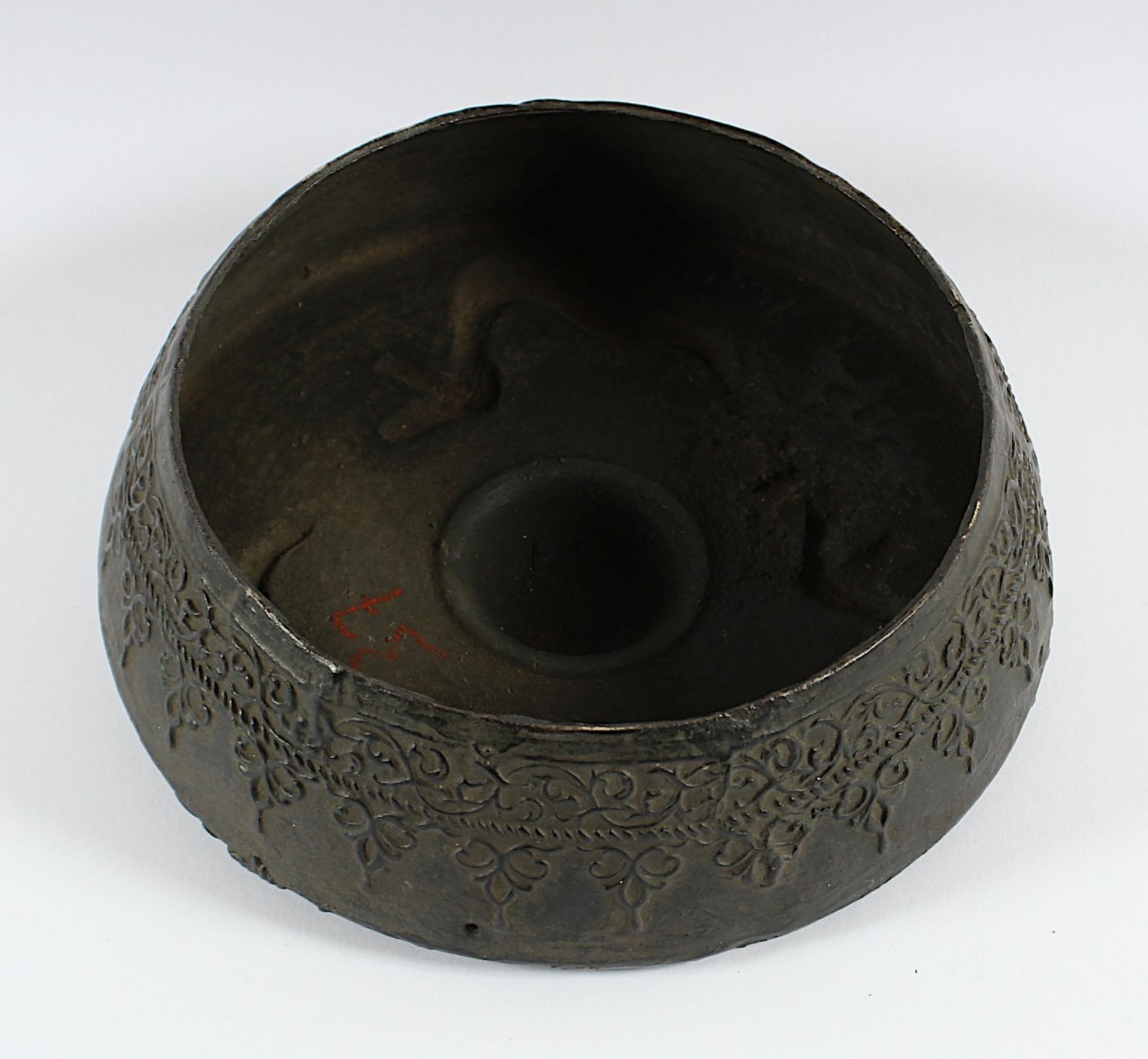 GONG, Bronze, Reliefdekor, Dm 22, INDONESIEN - Image 3 of 3