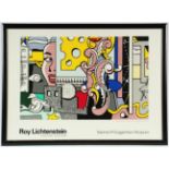 LICHTENSTEIN, Roy, Plakat "Solomon R. Guggenheim Museum", Farbserigrafie, 53 x 82, 1994, Döring/