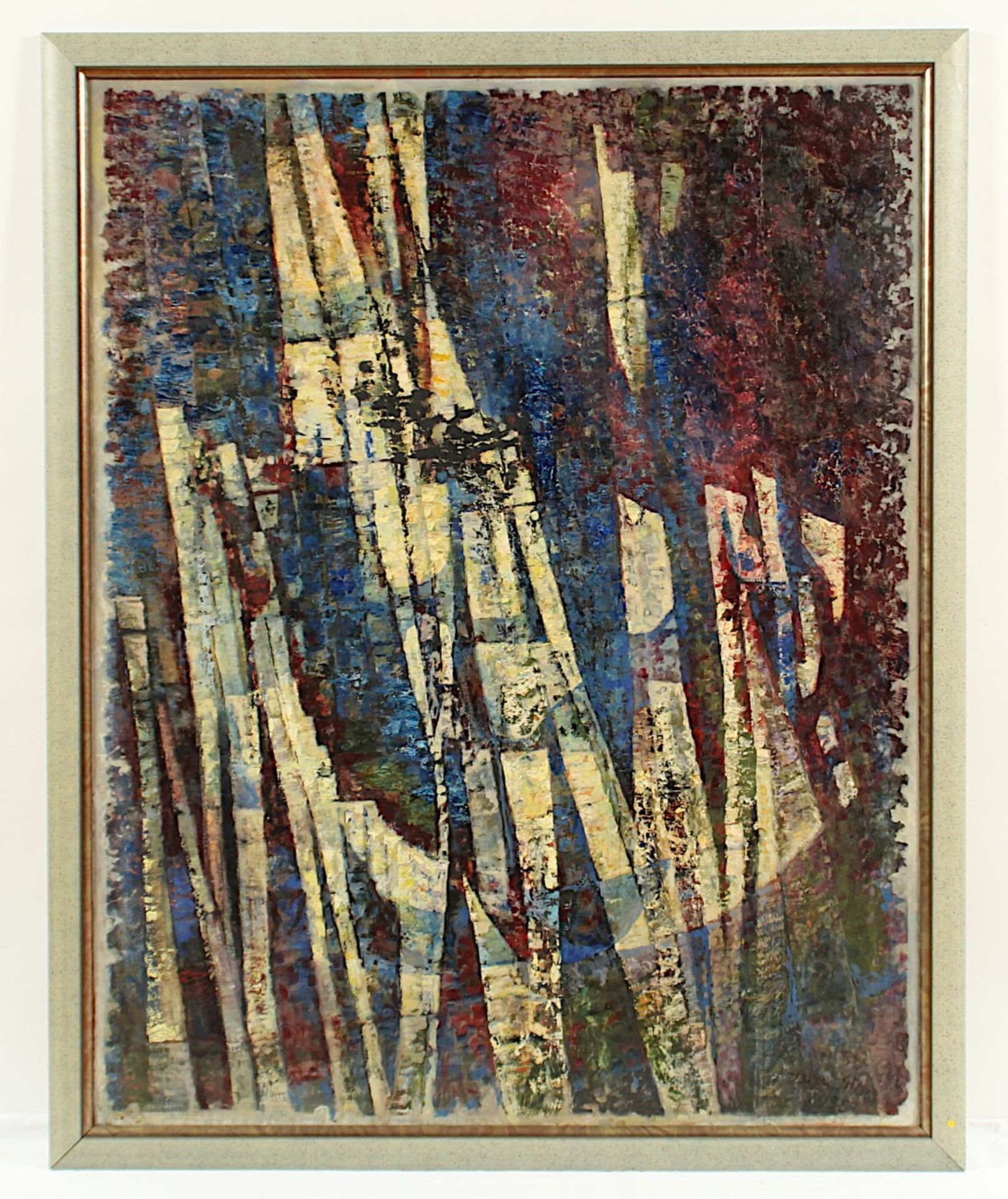 DIENZ, Herm, "Im Halbschatten", Öl/Hartfaser, 118 x 93, unten rechts signiert und datiert, verso