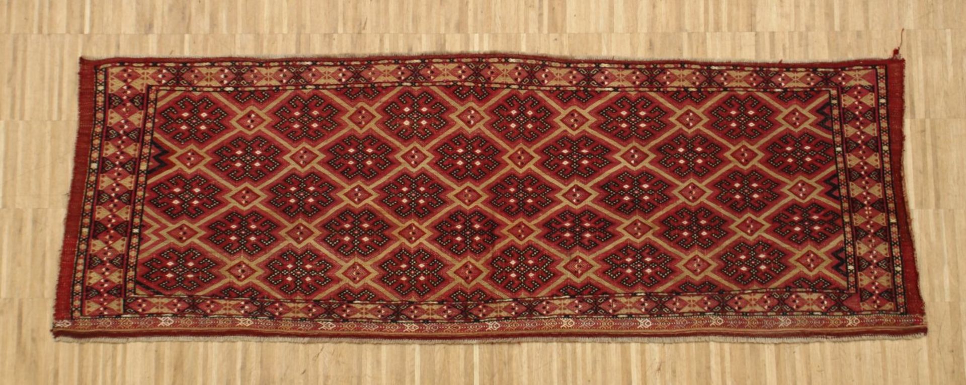 KLEINE BRÜCKE JALLAR-SUMAK, Turkmenien, 144 x 50, Zustand B/C