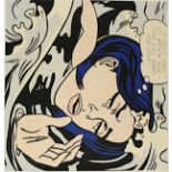 LICHTENSTEIN, Roy, Plakat "Drowning girl", Museum of Modern Art/New York, Siebdruck, ca. 152 x