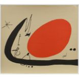 MIRO, Joan, "o.T.", Original-Farblithografie, 69 x 77, WV Cramer 139, 1970, ungerahmt