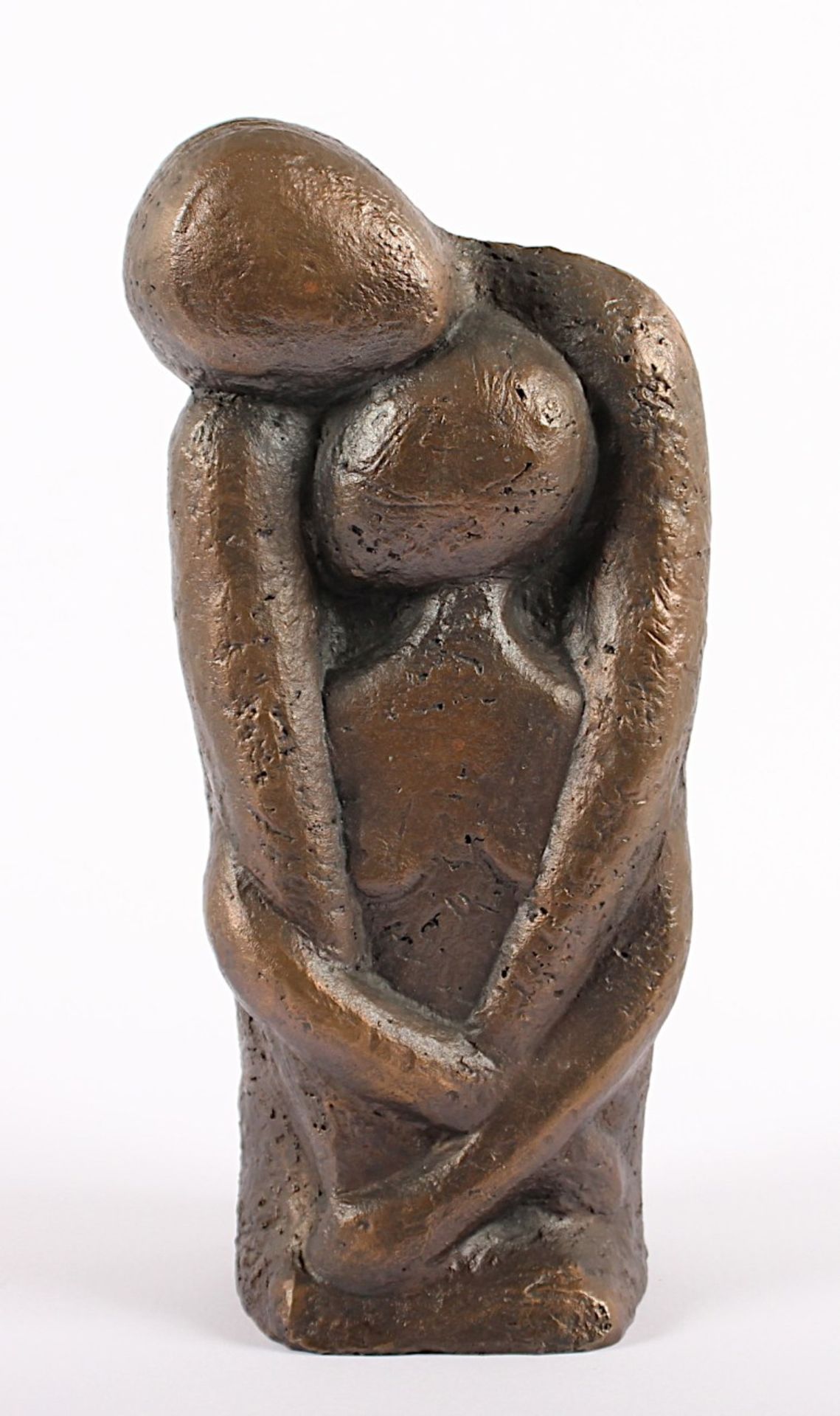 SIERY, Heinz und Ingrid, "Paar - Zärtlichkeit", Bronze, H 30